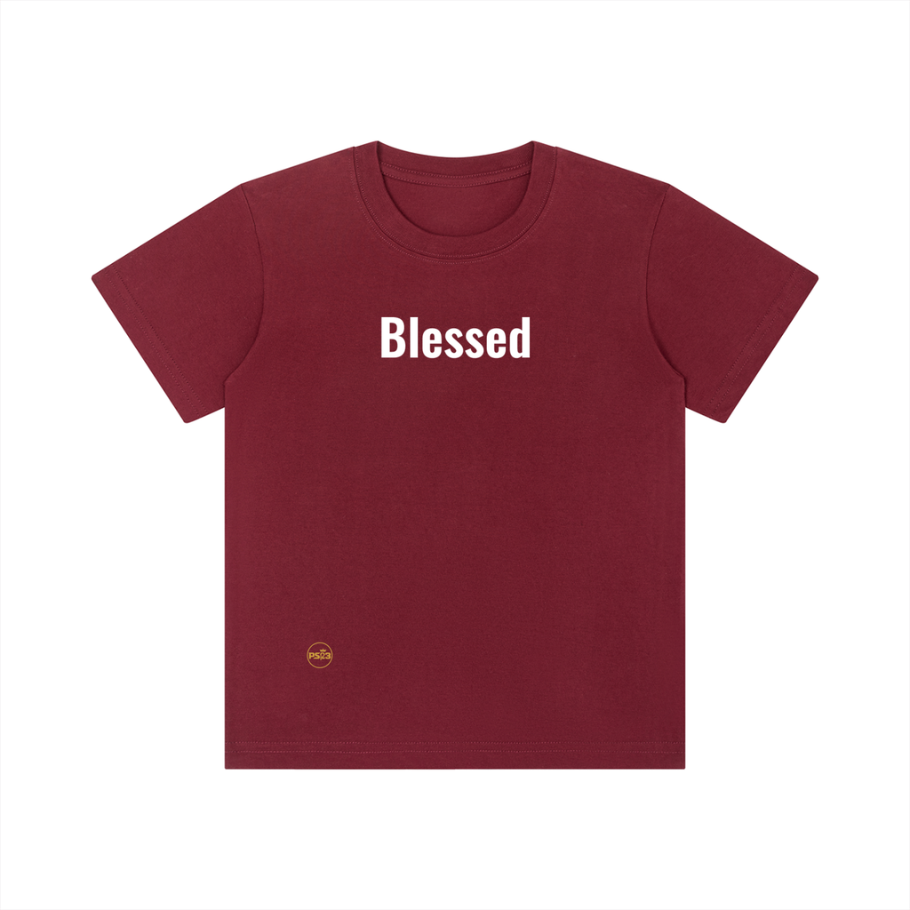 PS23 Blessed Kid's Crewneck Short Sleeve T-Shirt