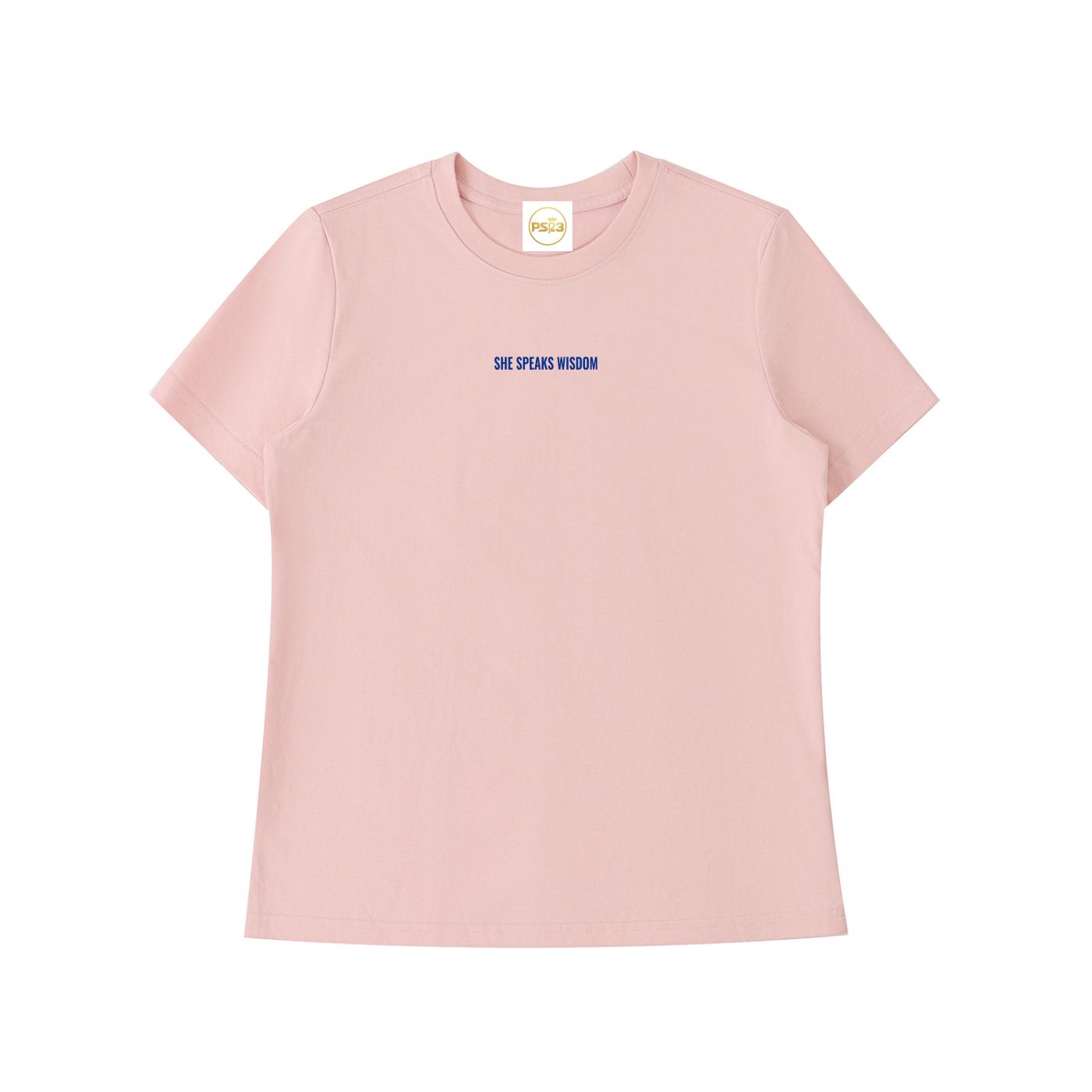 PS23 Women She speaks wisdom Essential Standard Shoulder T-Shirt