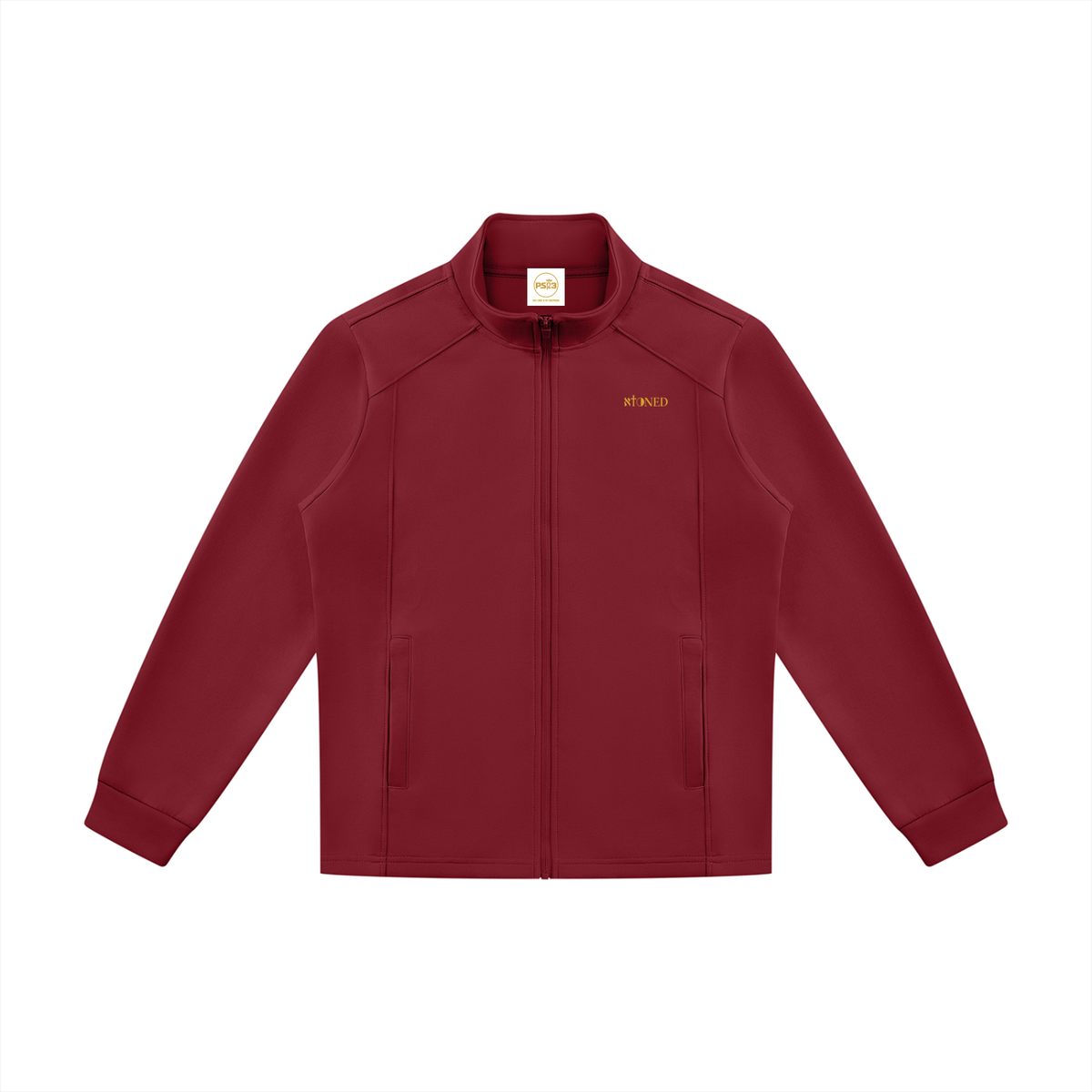 PS23 Bilingual Concept Atoned Unisex Stand Collar Track Jacket