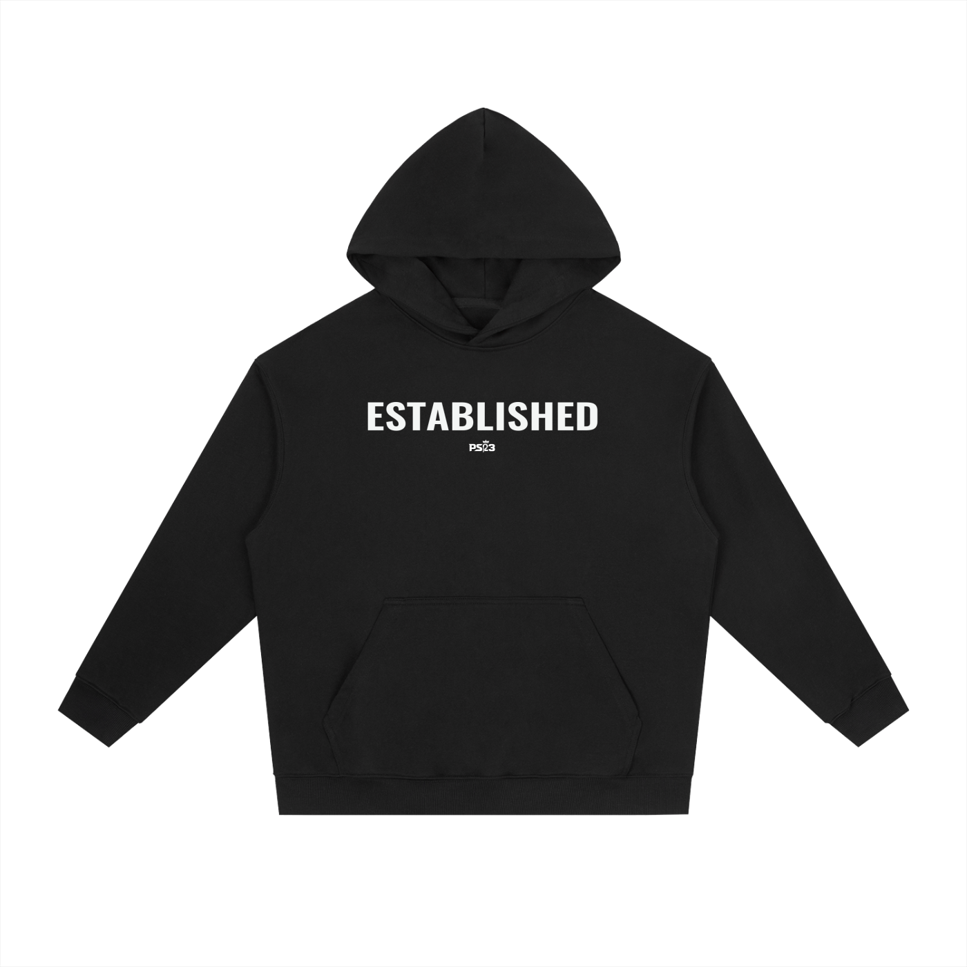 PS23 Established Essential Heavyweight Drop-Shoulder Hoodie