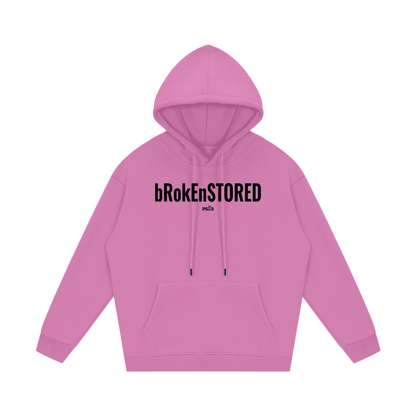 PS23 Brokenstored Streetwear Unisex Fleece Hoodie