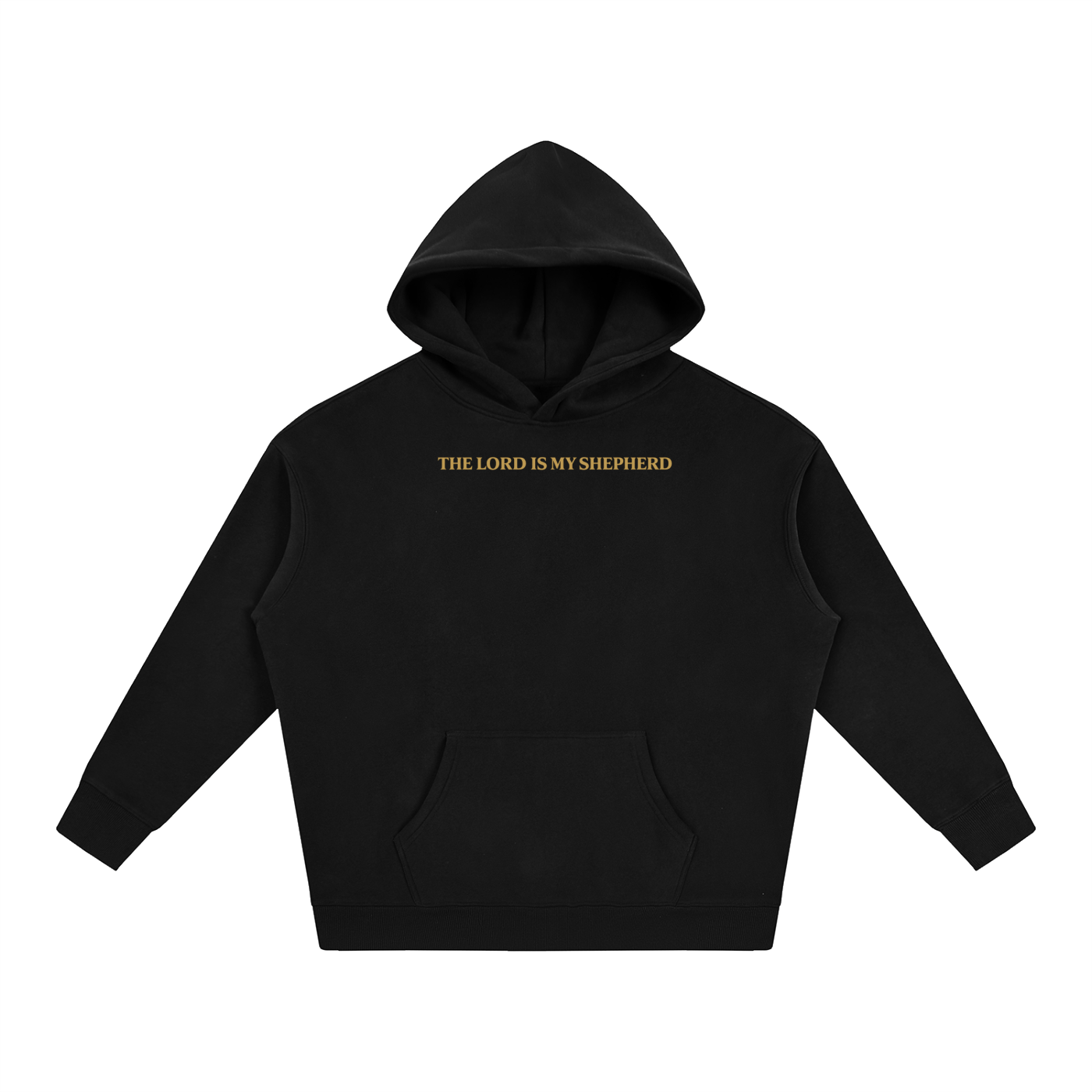 PS23 The Lord is my shepherd Oversize Fleeced Hoodie