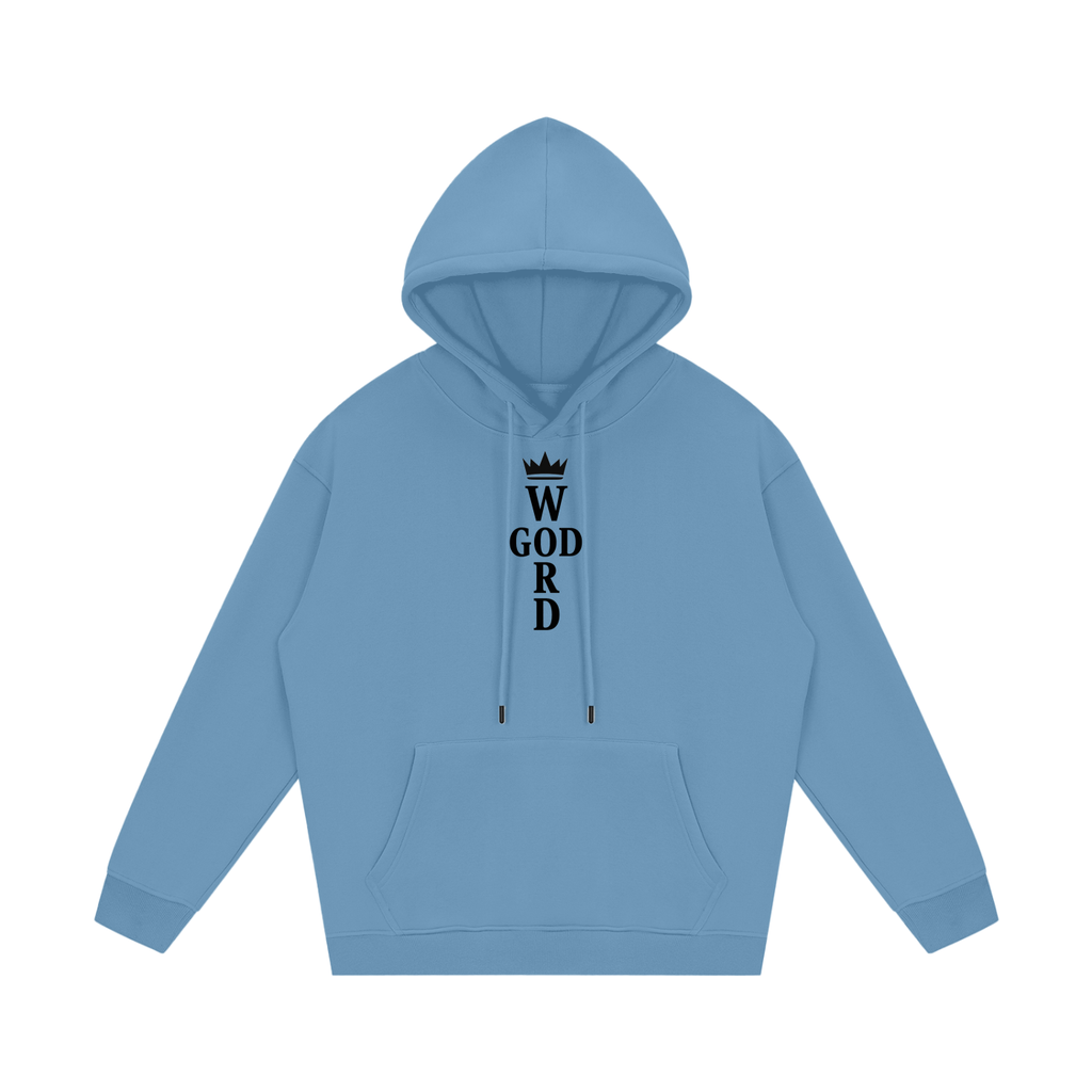 PS23 God Word Black Ink Streetwear Unisex Fleece Hoodie