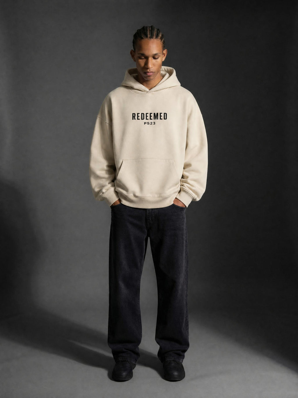 PS23 Redeemed Essential Heavyweight Drop-Shoulder Hoodie