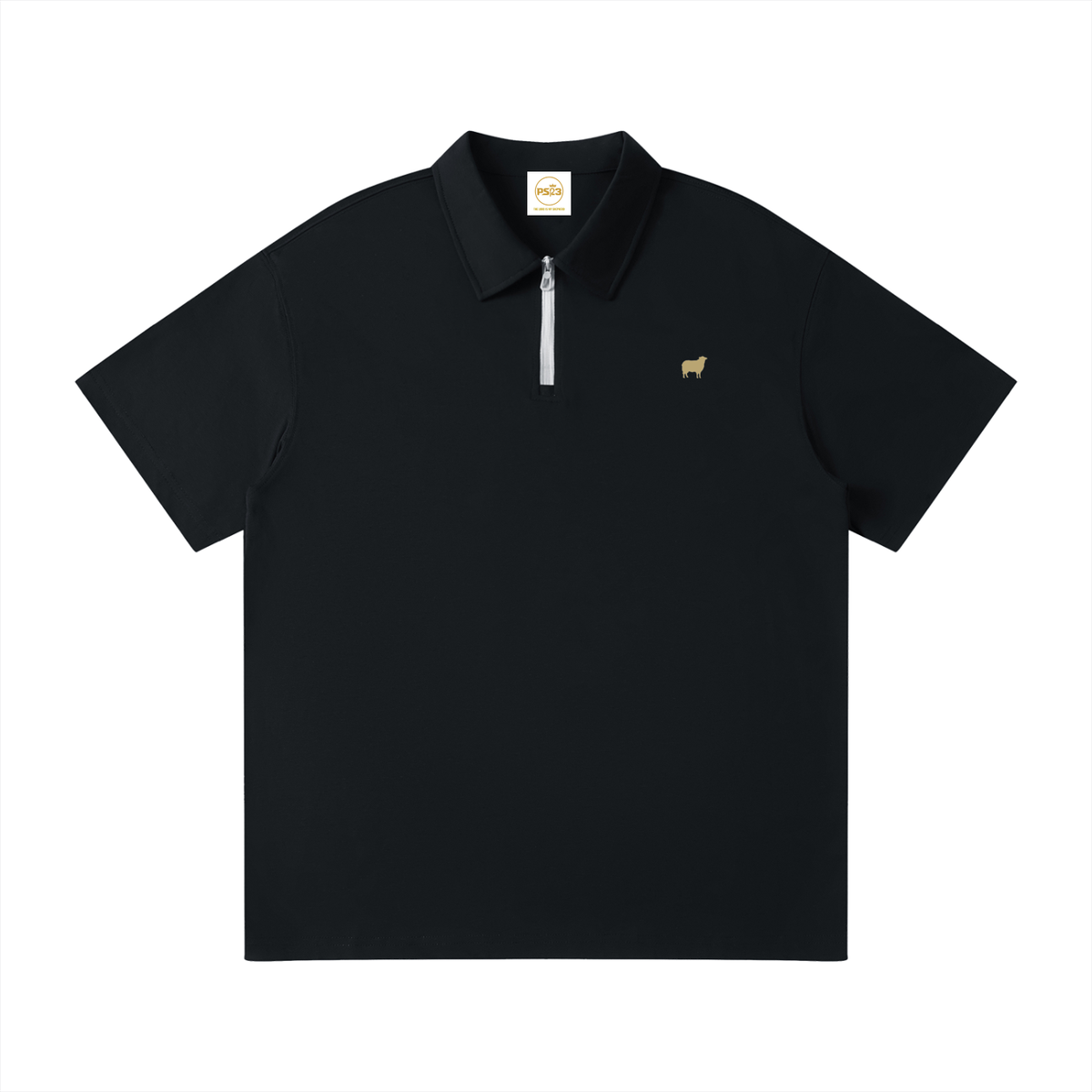 PS23 Sheep Unisex Quarter-Zip Polo Shirt
