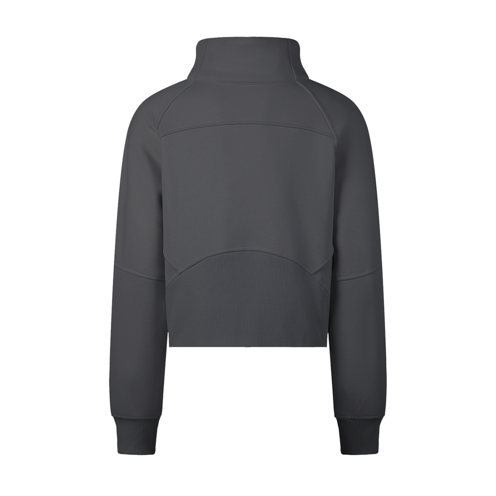 PS23 Hebrew Hope Women Cropped Half-Zip Sweatshirt