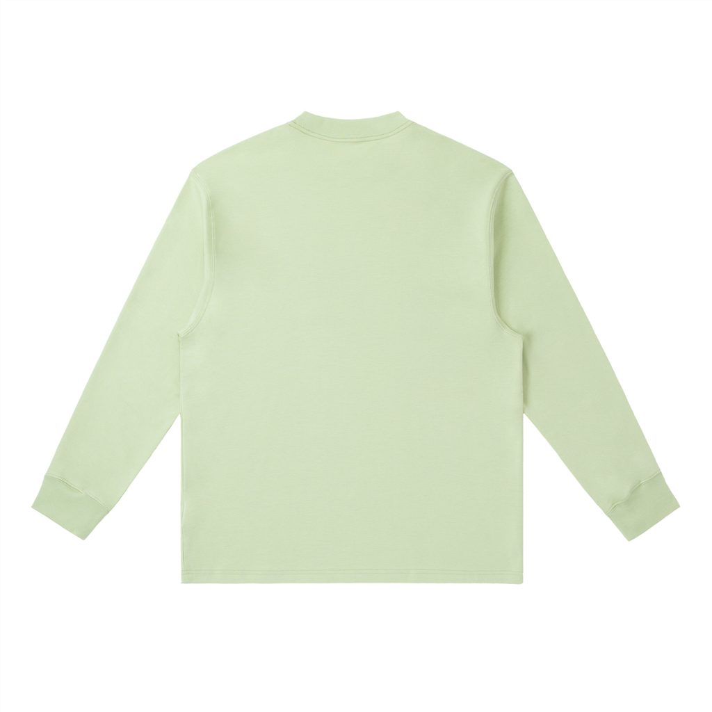 PS23 Hebrew The Lord is my shepherd Essential Crewneck Long-Sleeve T-Shirt