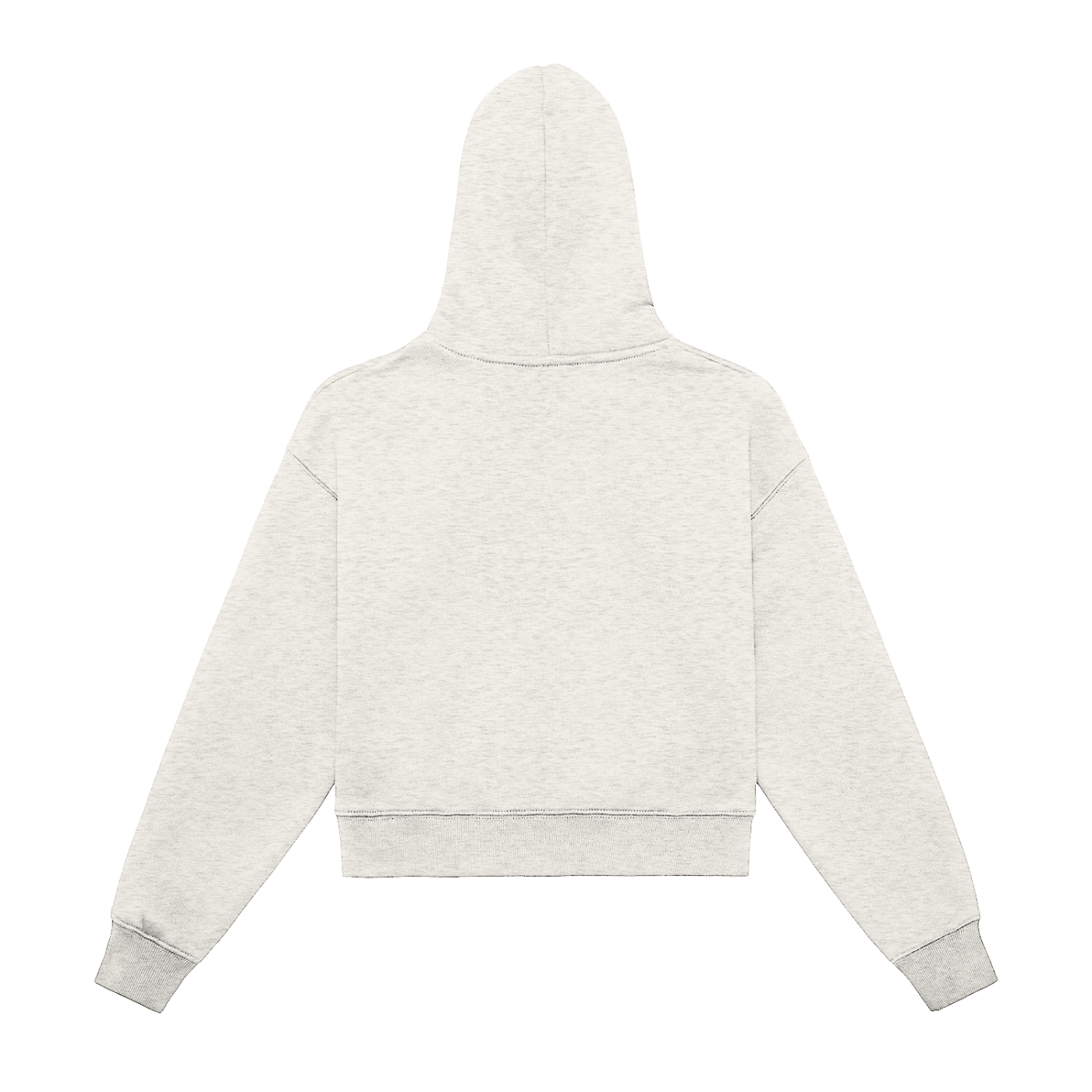 PS23 Hebrew Favour Women Fleeced Zip-Up Cropped Hoodie