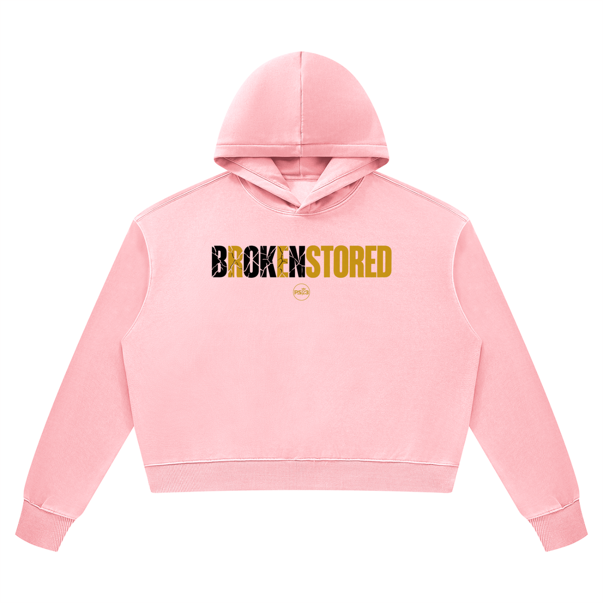 PS23 BROKENSTORED Women’s Vintage Wash Heavyweight Hoodie