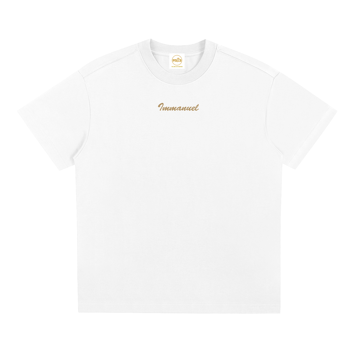 PS23 Embroidery Immanuel Sorona Quick-Dry Cooling T-Shirt
