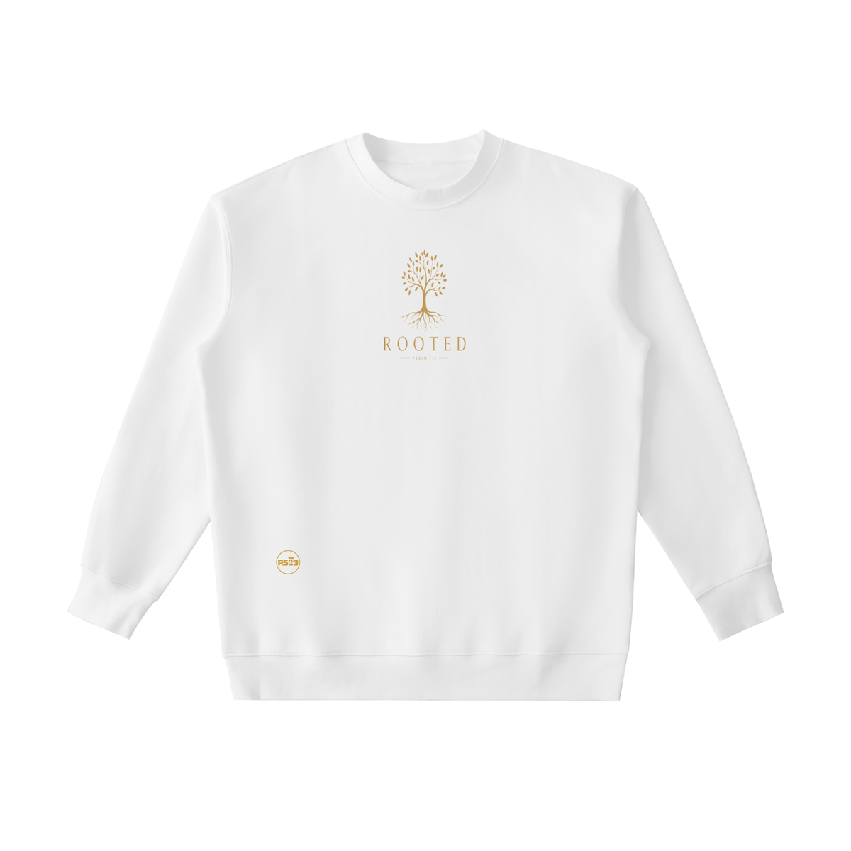 PS23 Rooted Psalm 1:3 Essential Heavyweight Crewneck Sweatshirt