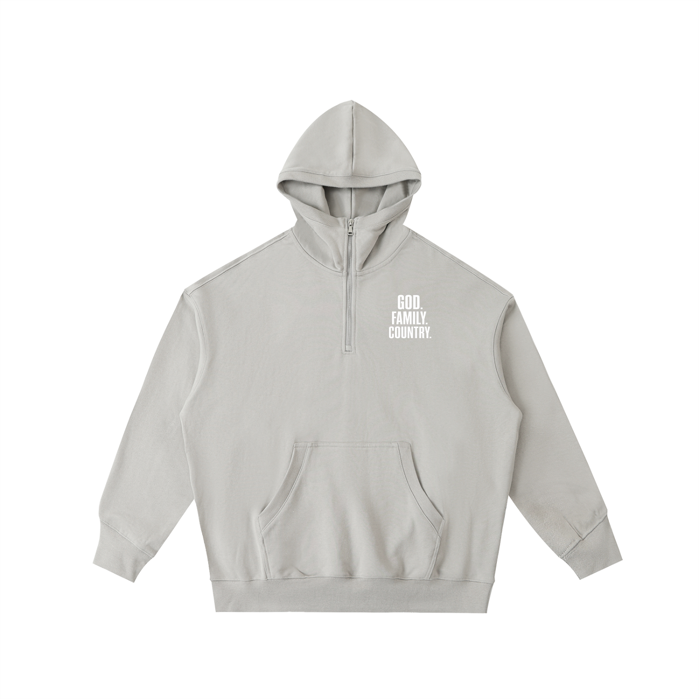 PS23 GFC Big Hood Half-Zip Fleece Hoodie