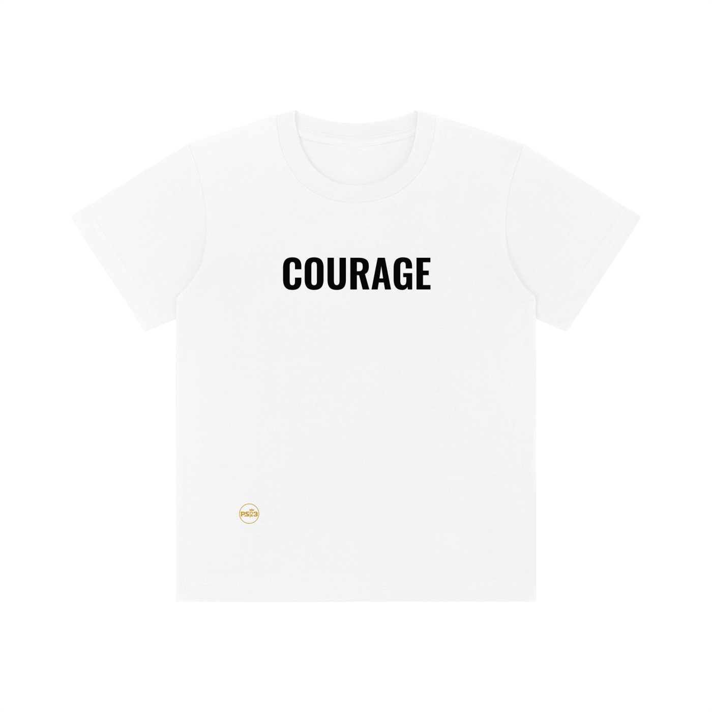 PS23 Courage Kid's Crewneck Short Sleeve T-Shirt