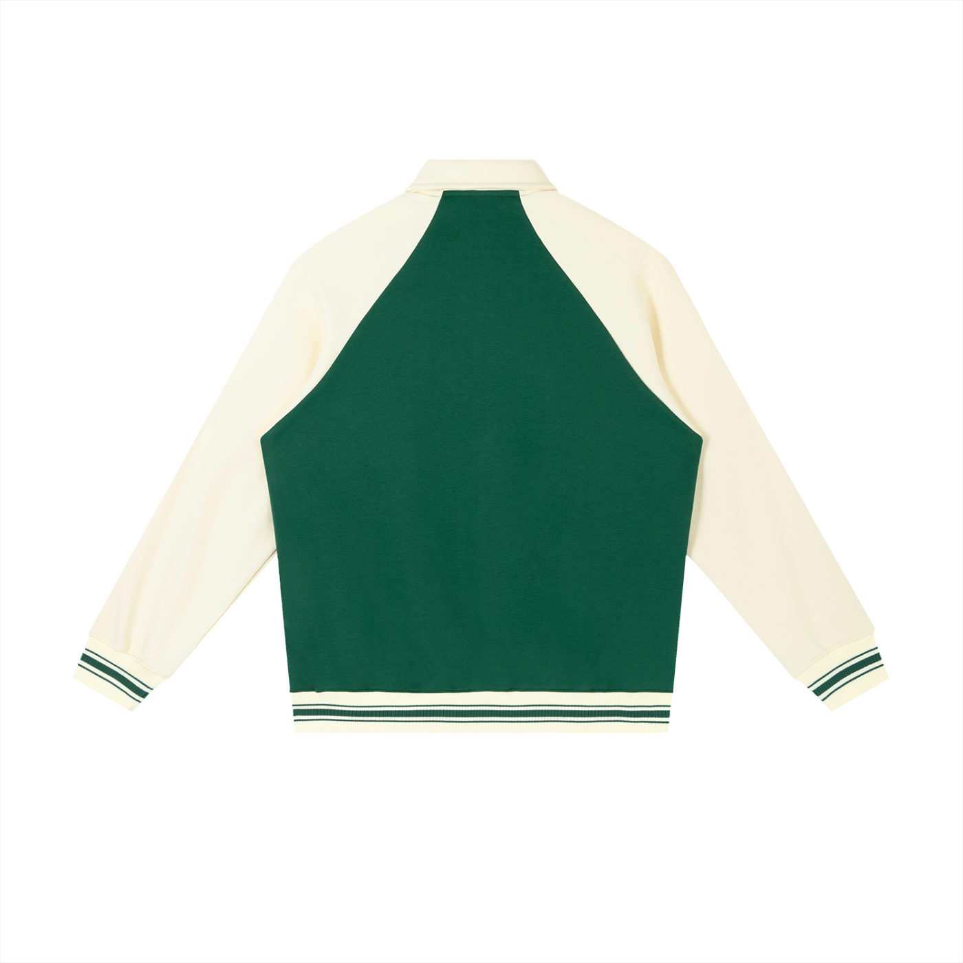 PS23 Bilingual Concept Selah Contrast Raglan Sleeve Baseball Jacket