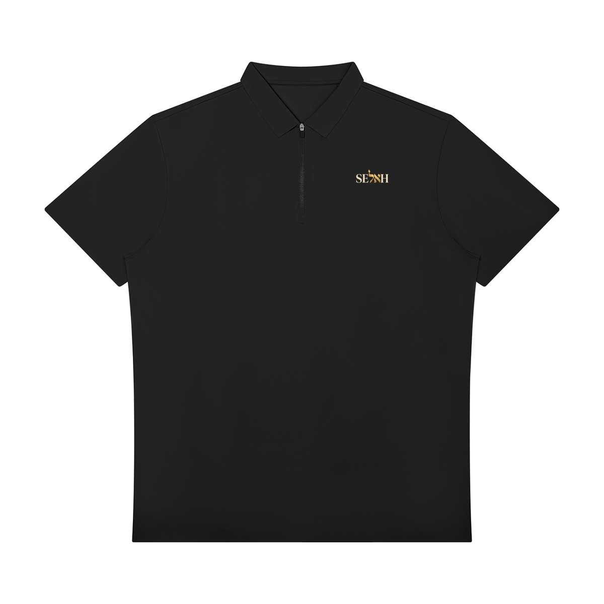 PS23 Bilingual Concept Selah Men's Quarter-Zip Performance Polo Shirt