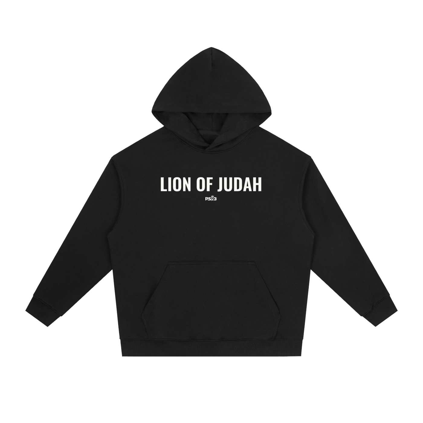 PS23 Lion of Judah Essential Heavyweight Drop-Shoulder Hoodie