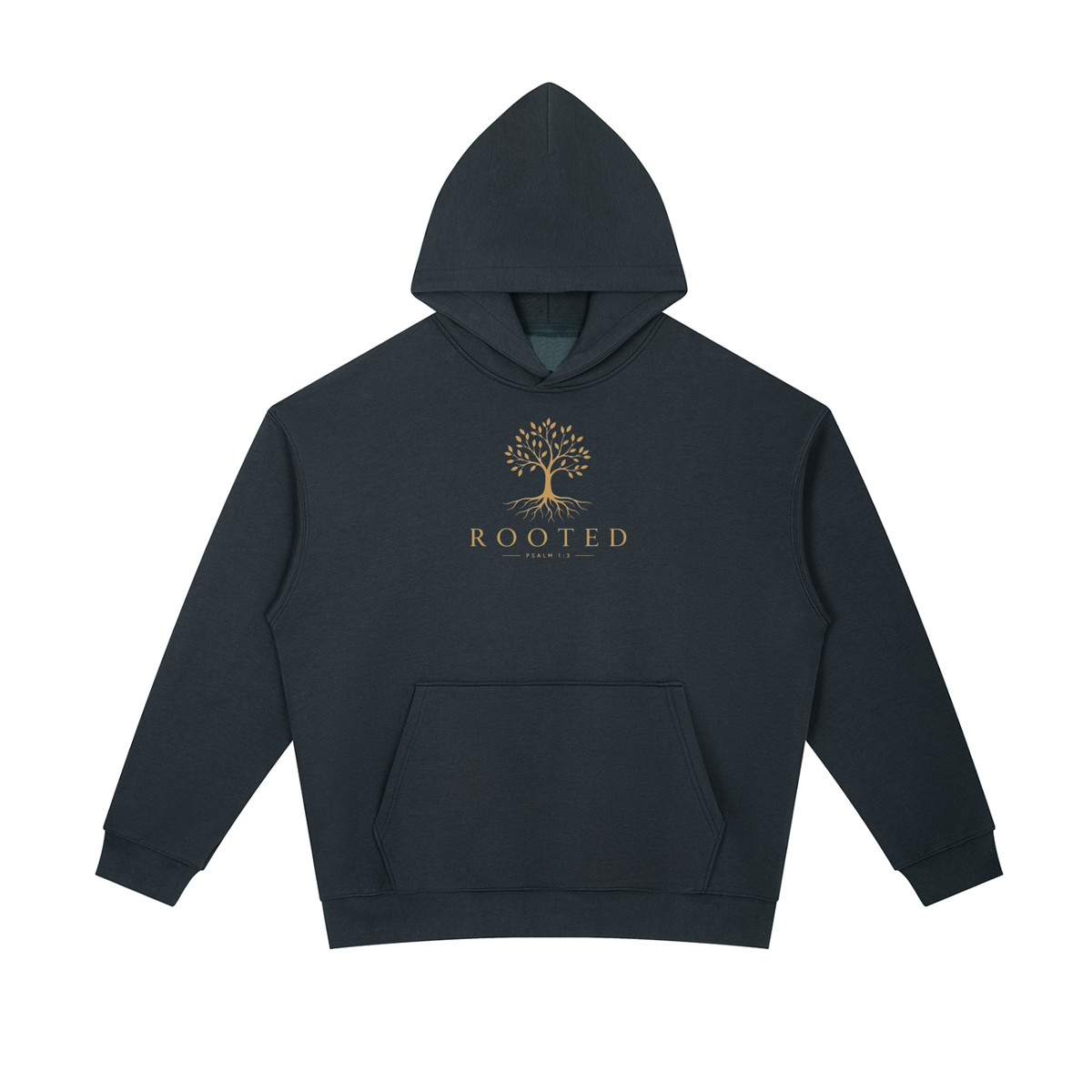 PS23 Rooted Psalm 1:3 Essential Heavyweight Hoodie