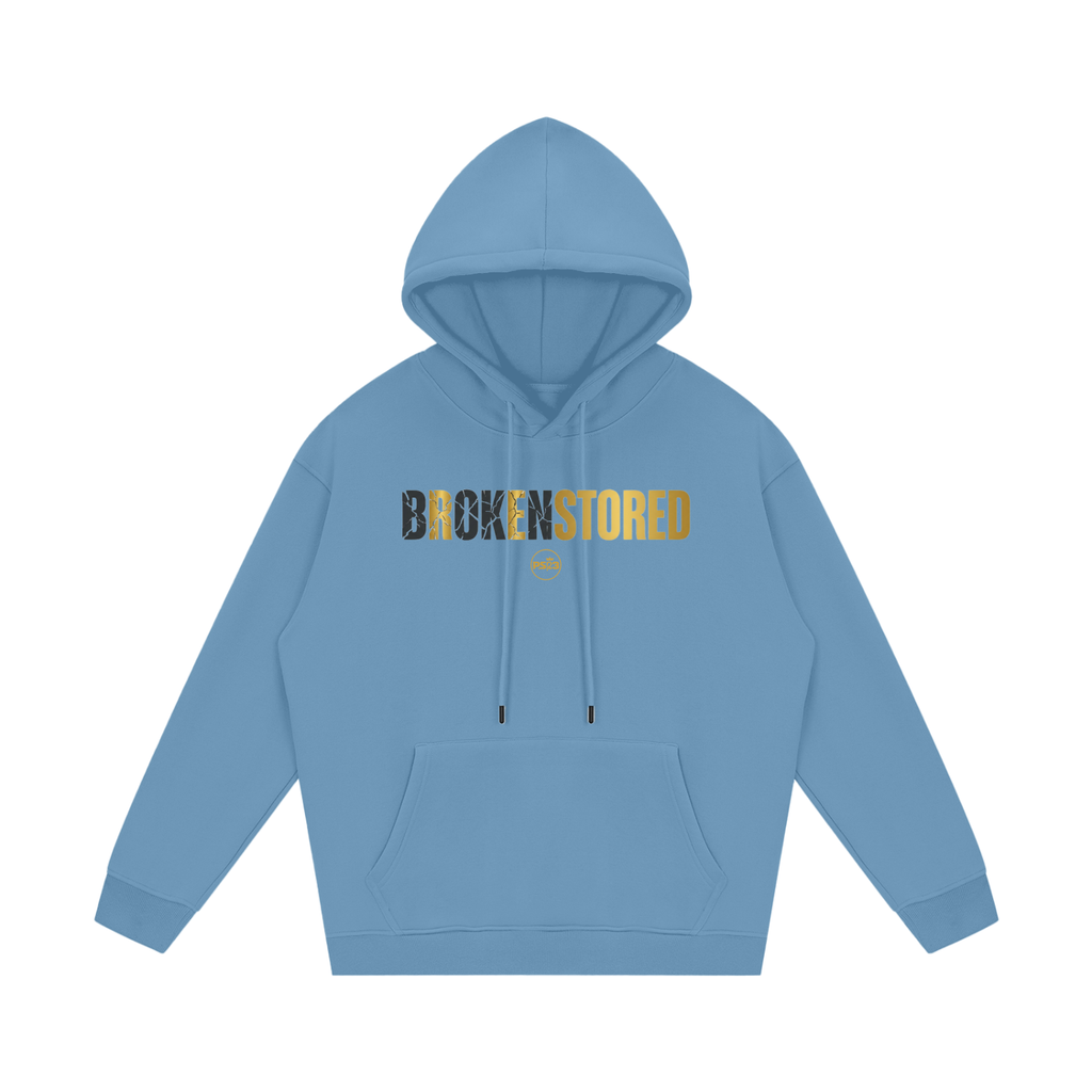 PS23 BROKENSTORED Streetwear Unisex Fleece Hoodie