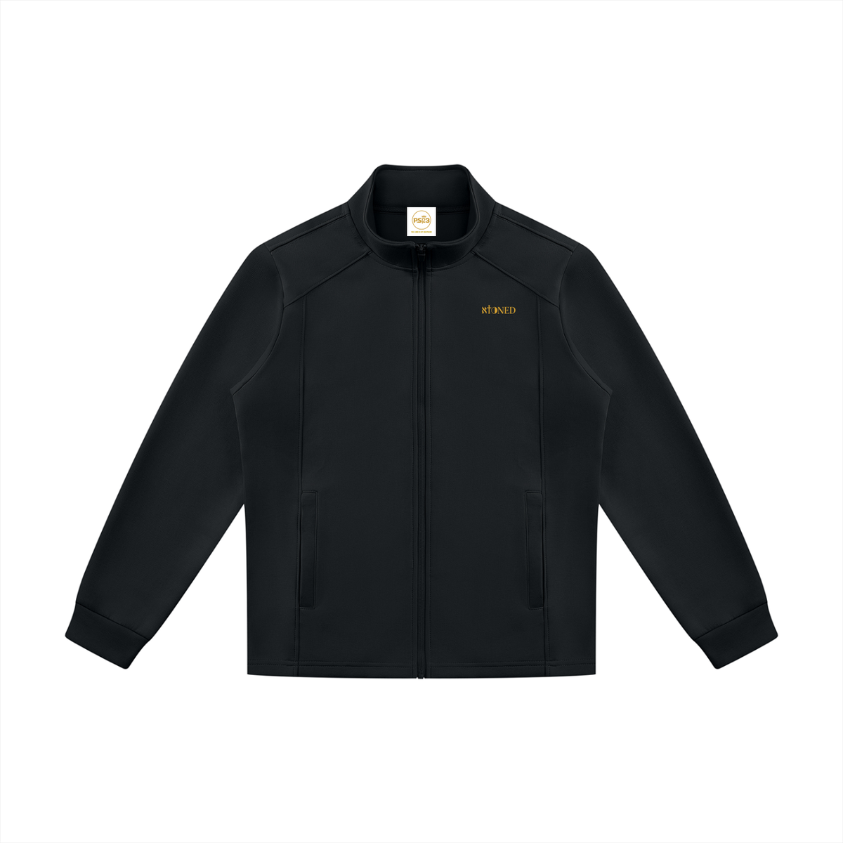 PS23 Bilingual Concept Atoned Unisex Stand Collar Track Jacket