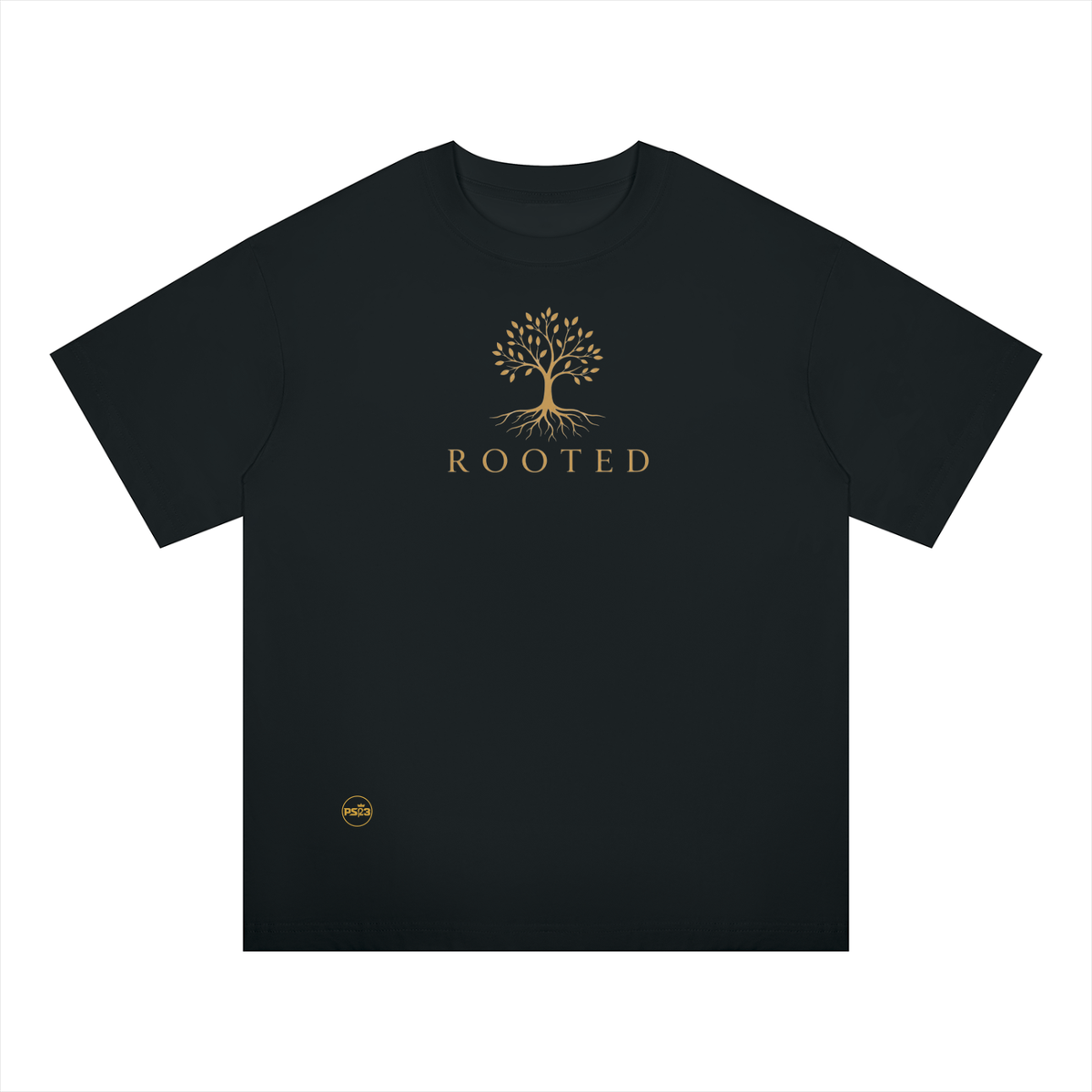 PS23 Rooted Unisex Oversized Drop Shoulder T-Shirt