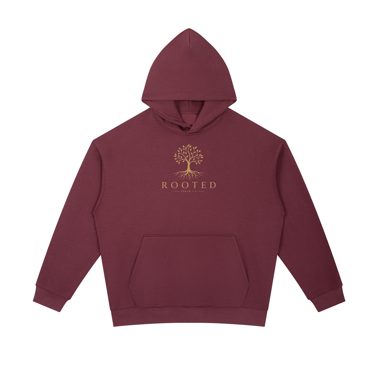 PS23 Rooted Psalm 1:3 Essential Heavyweight Hoodie
