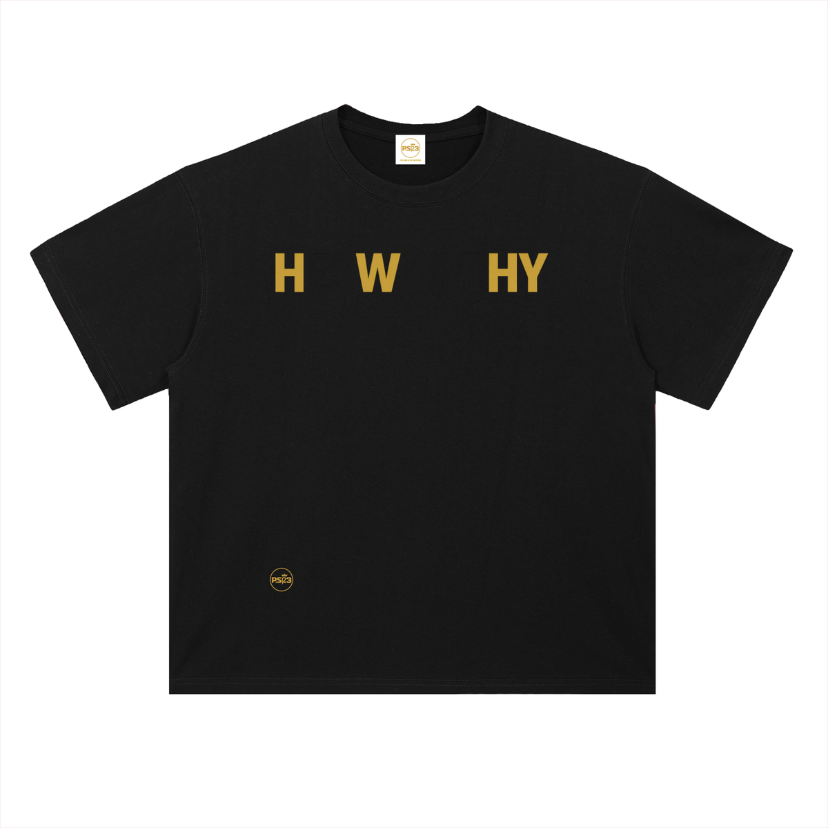 PS23 HESWORTHY Heavyweight Drop Shoulder Cotton T-Shirt