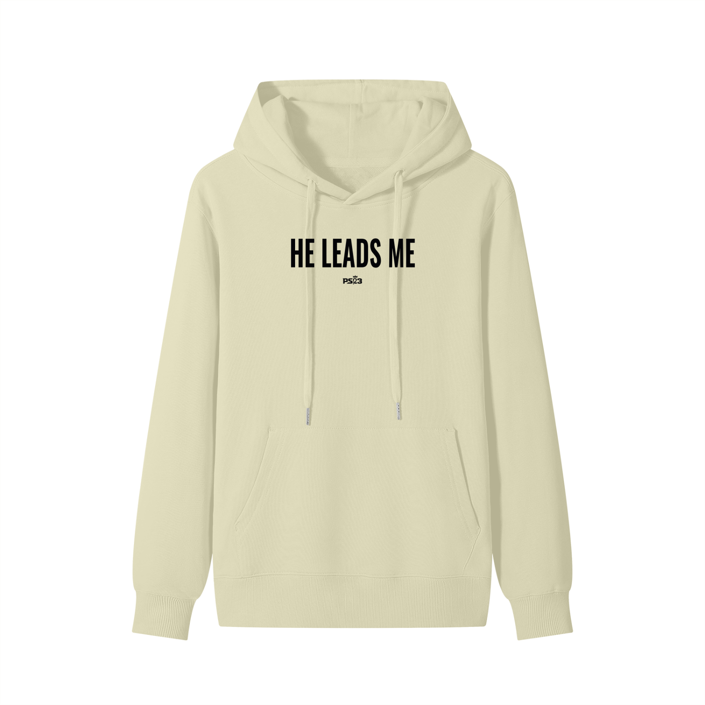 PS23 He leads me Classic Unisex Cotton Hoodie