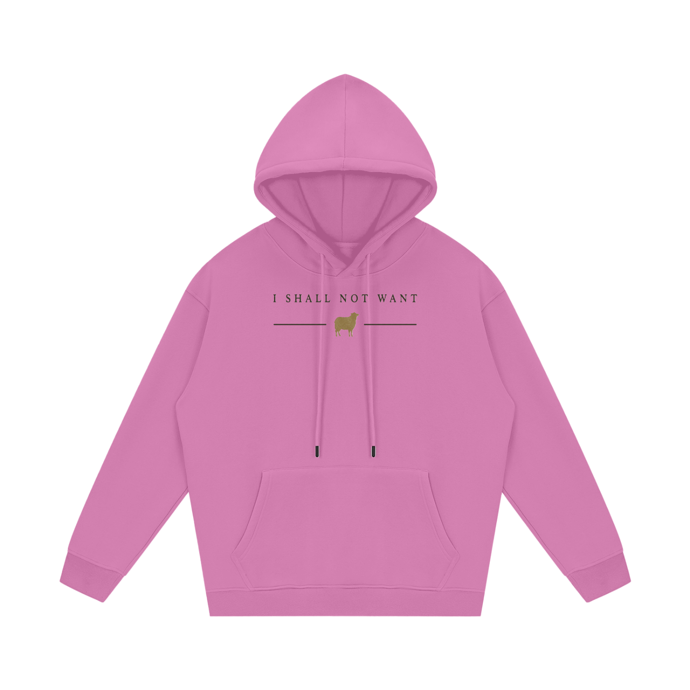 PS23 I shall not want Streetwear Unisex Fleece Hoodie
