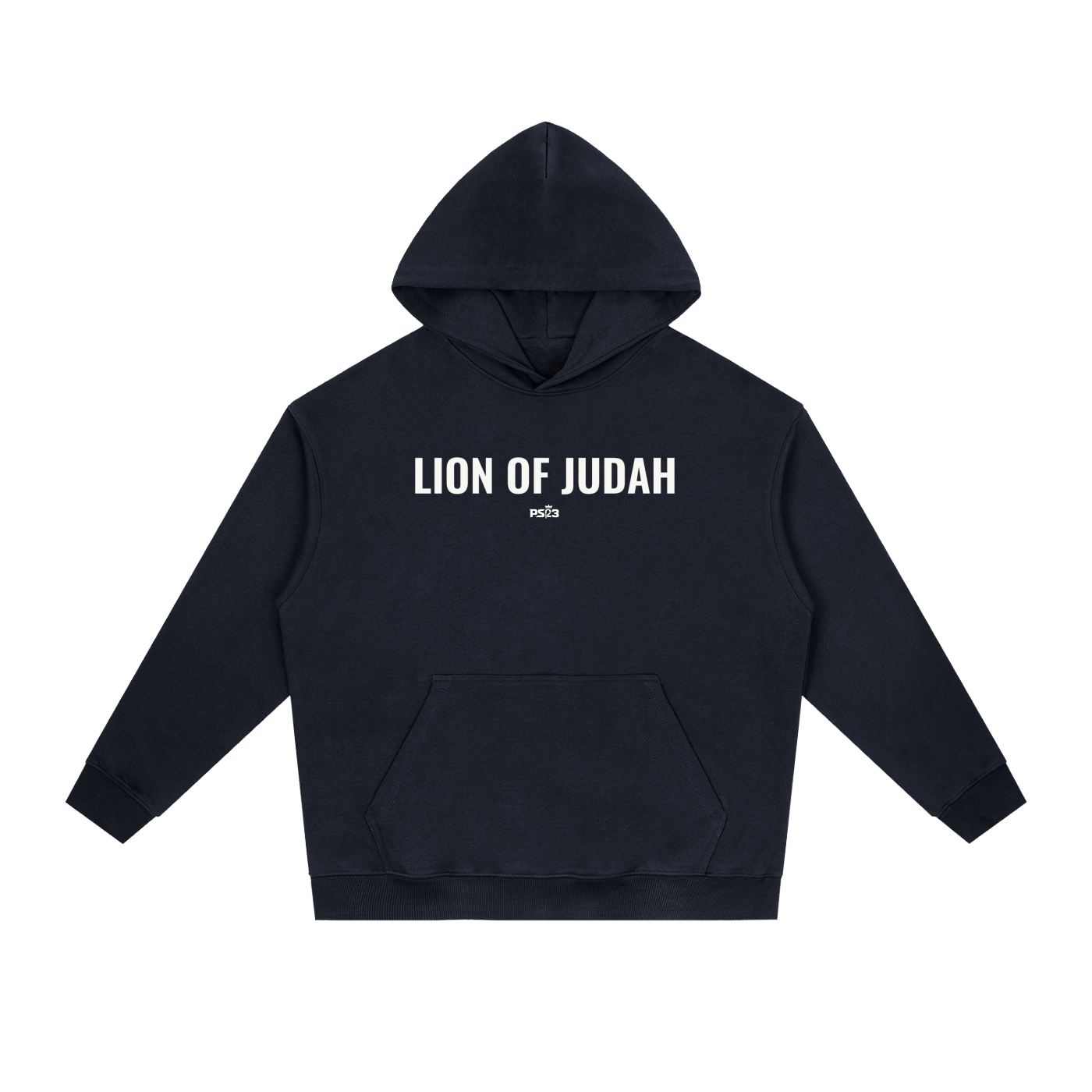 PS23 Lion of Judah Essential Heavyweight Drop-Shoulder Hoodie