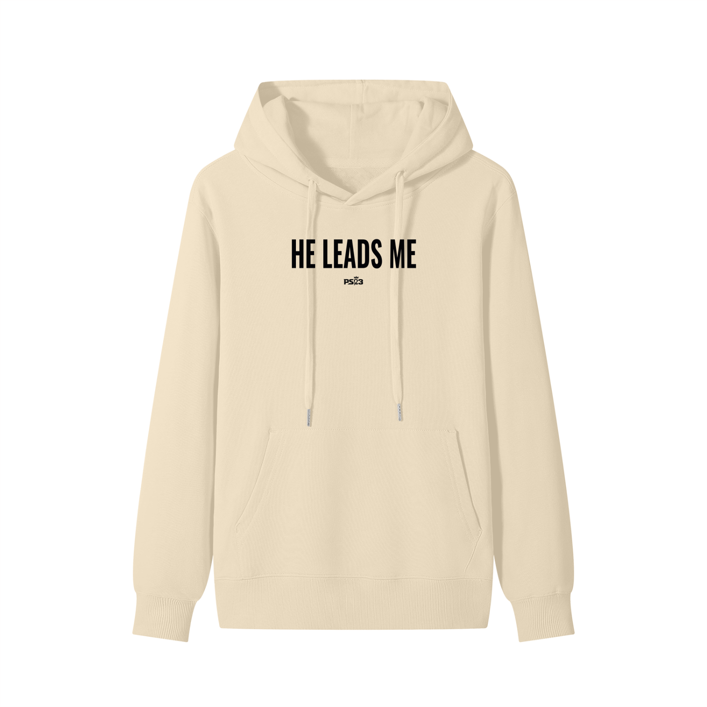 PS23 He leads me Classic Unisex Cotton Hoodie
