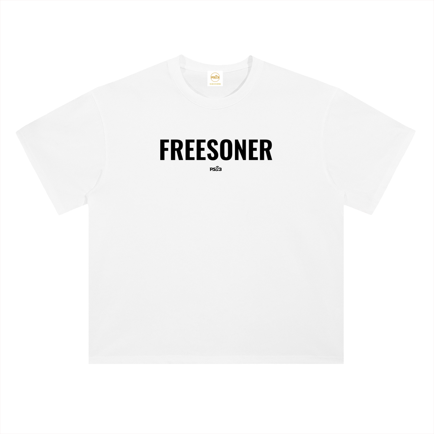 PS23 Freesoner Heavyweight Drop Shoulder Cotton T-Shirt