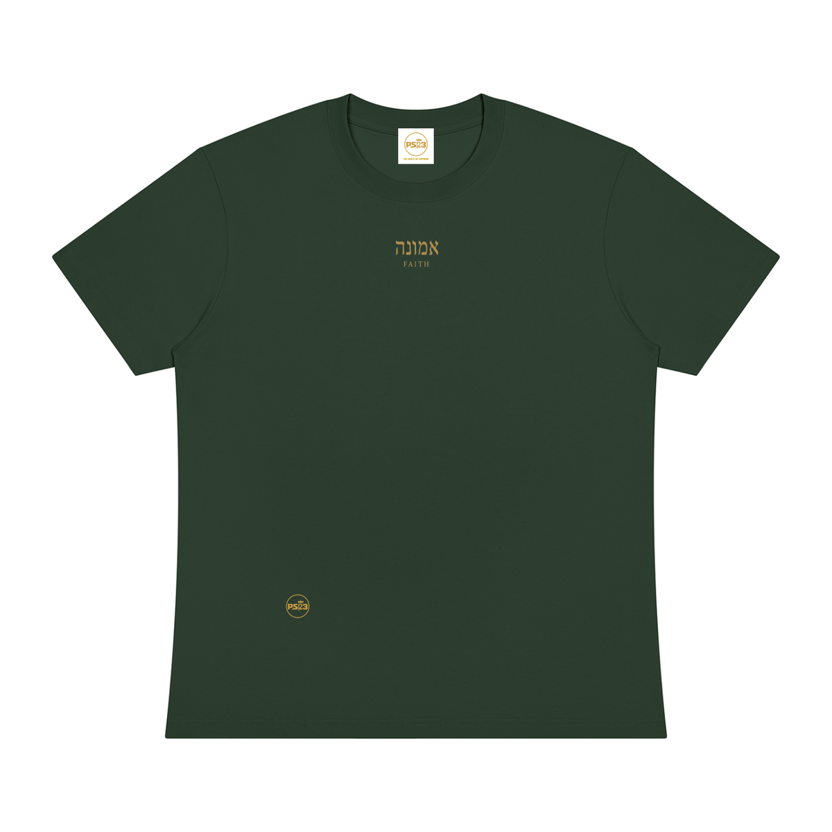 PS23 Hebrew Faith Women Sorona Crewneck T-Shirt