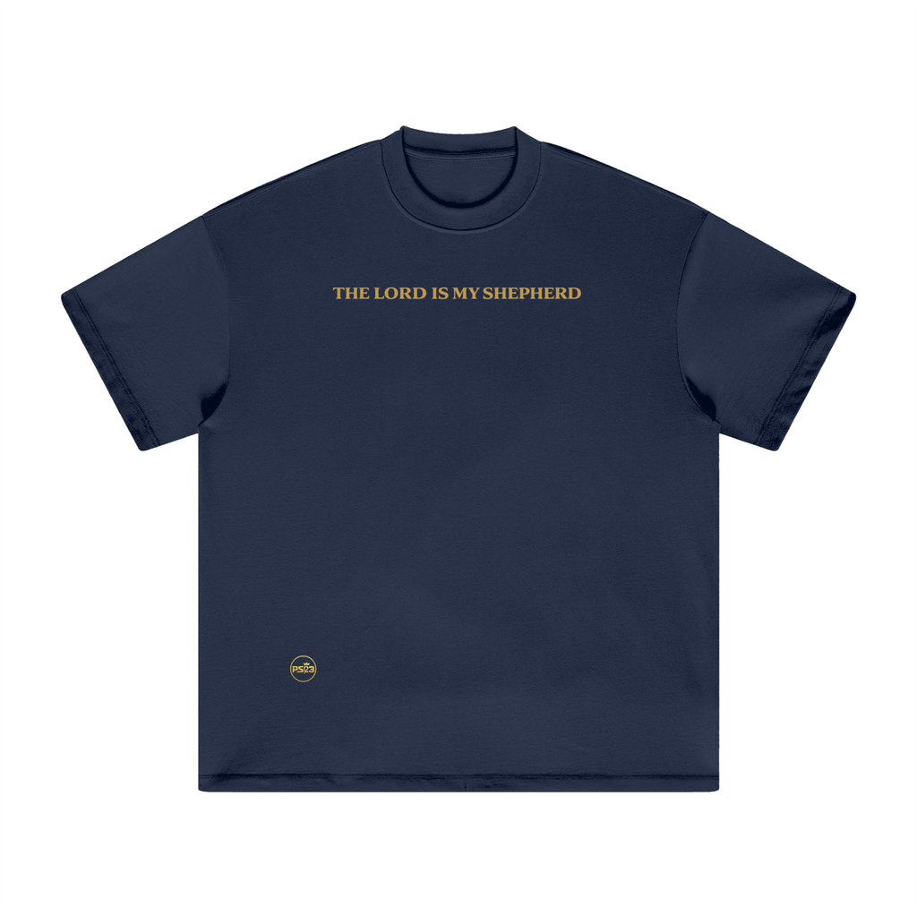 PS23 The Lord is my shepherd Heavyweight Earth Tone T-Shirt