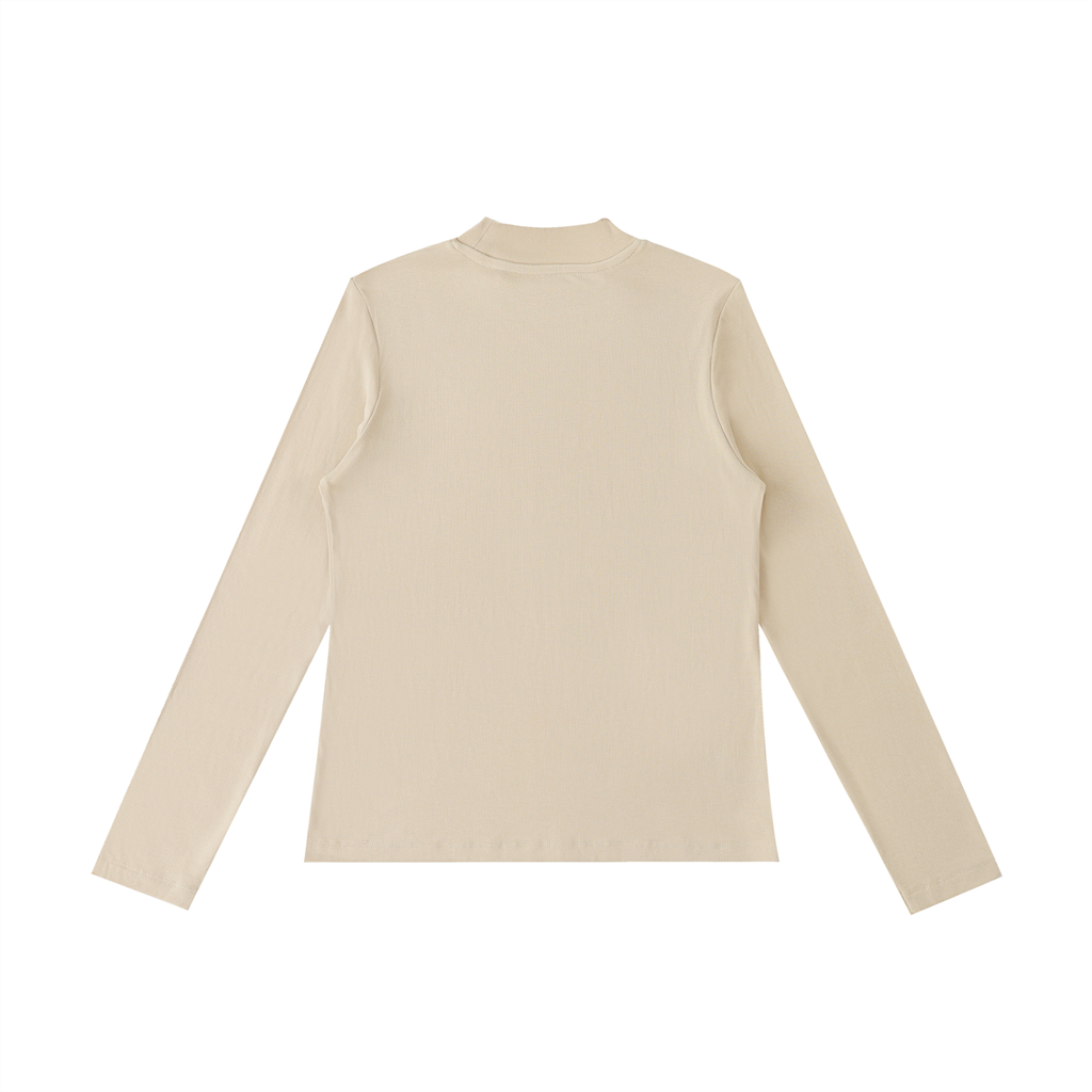 PS23 Women I shall not want Essential Mock Neck Long Sleeve T-Shirt