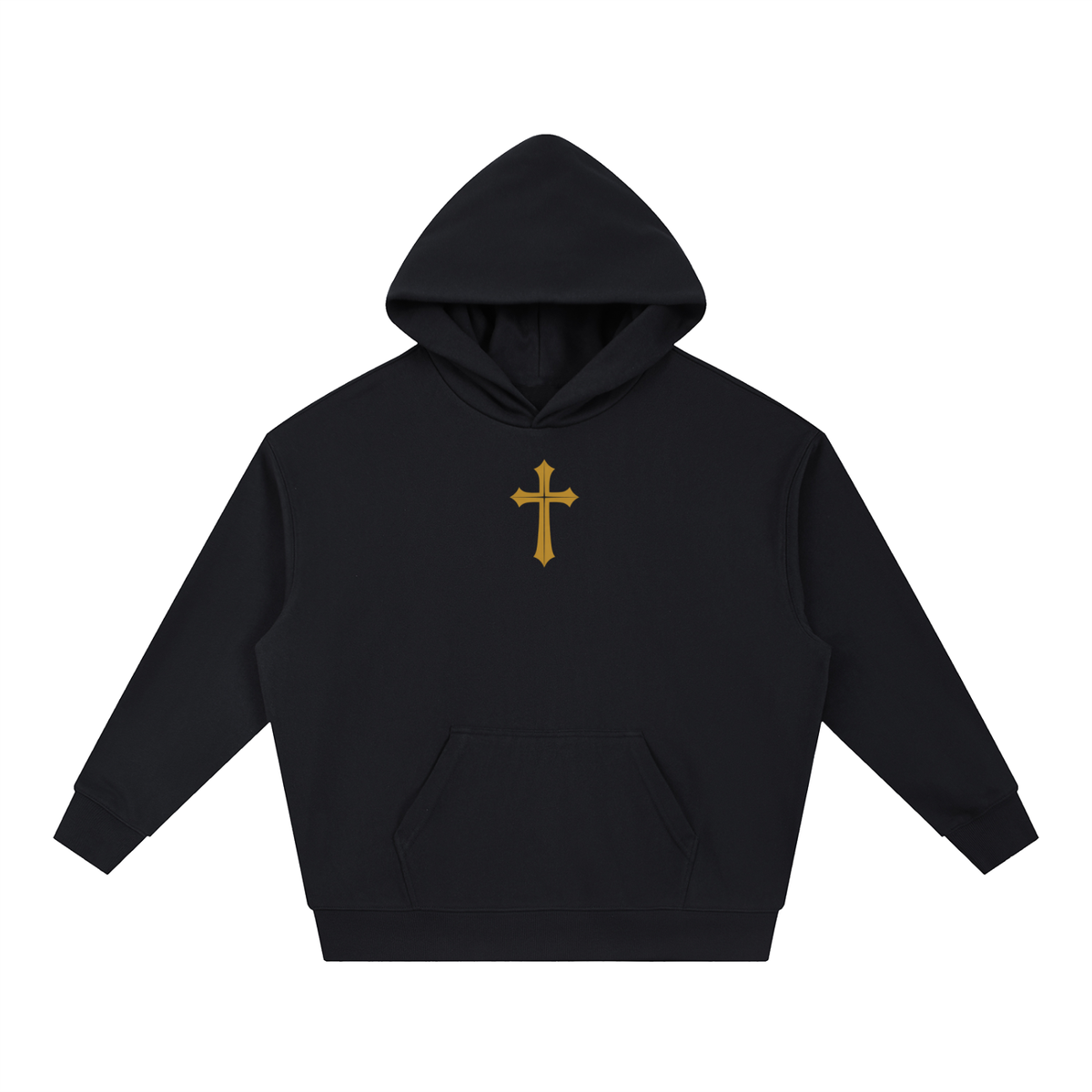 PS23 The Cross Boxy Heavyweight Drop-Shoulder Hoodie