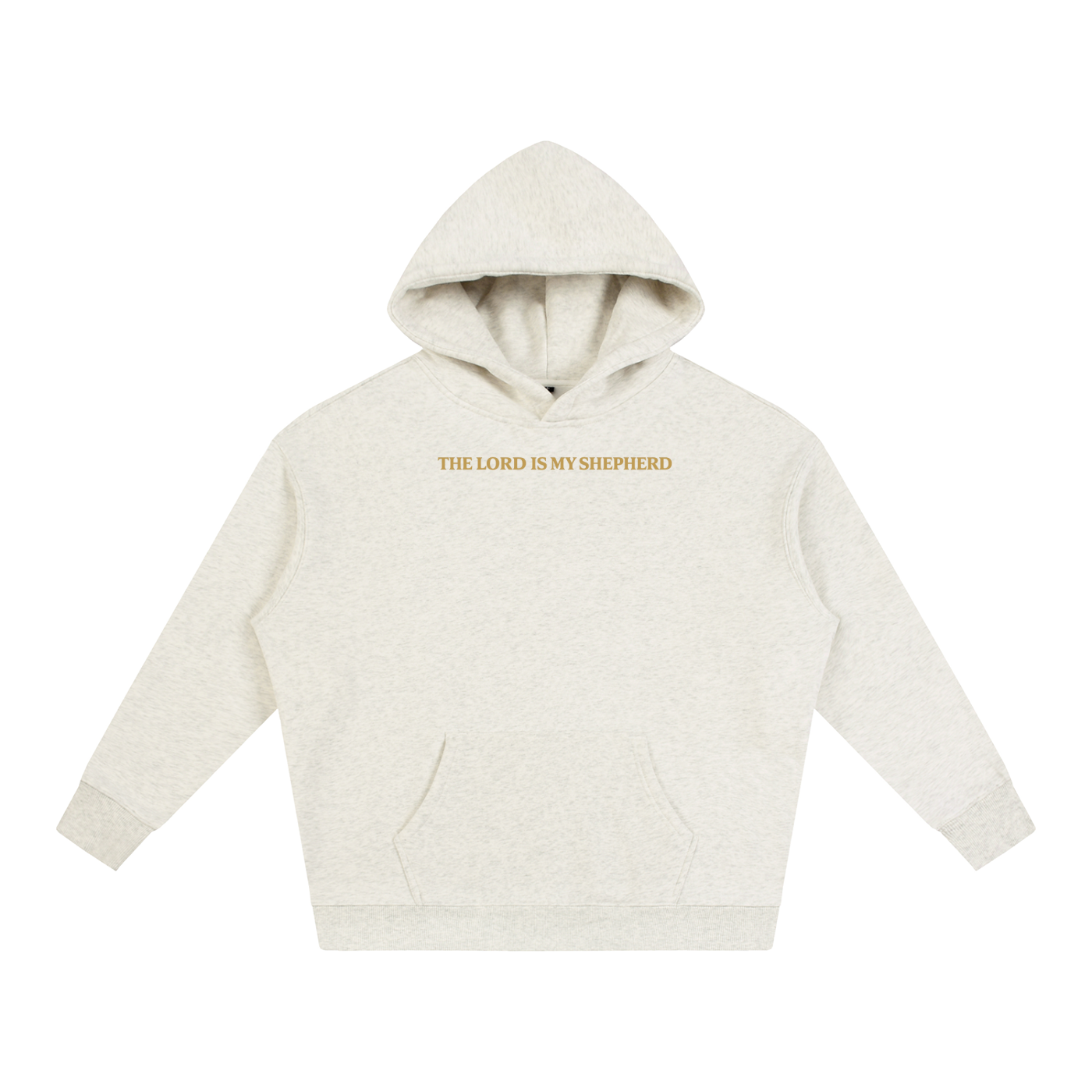 PS23 The Lord is my shepherd Oversize Fleeced Hoodie