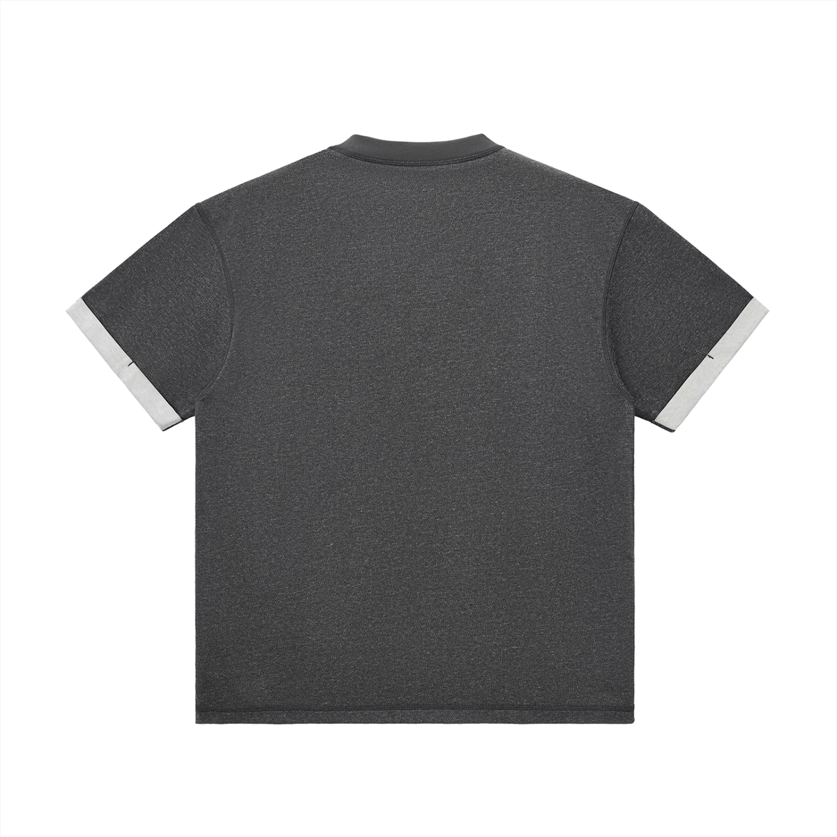 PS23 Hebrew Peace Contrast Cuff Cuffed T-Shirt