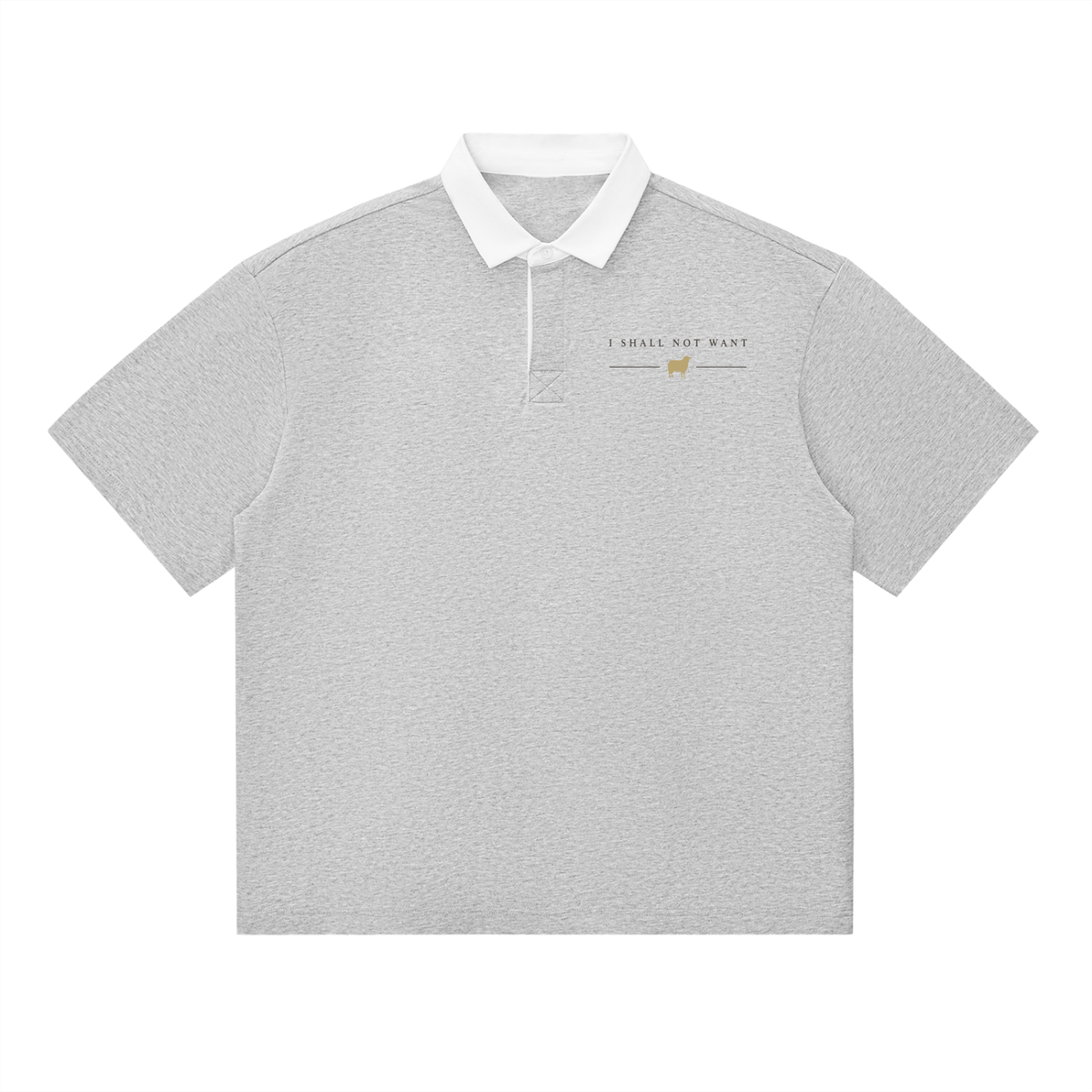 PS23 I shall not want Essential Contrast Polo Shirt