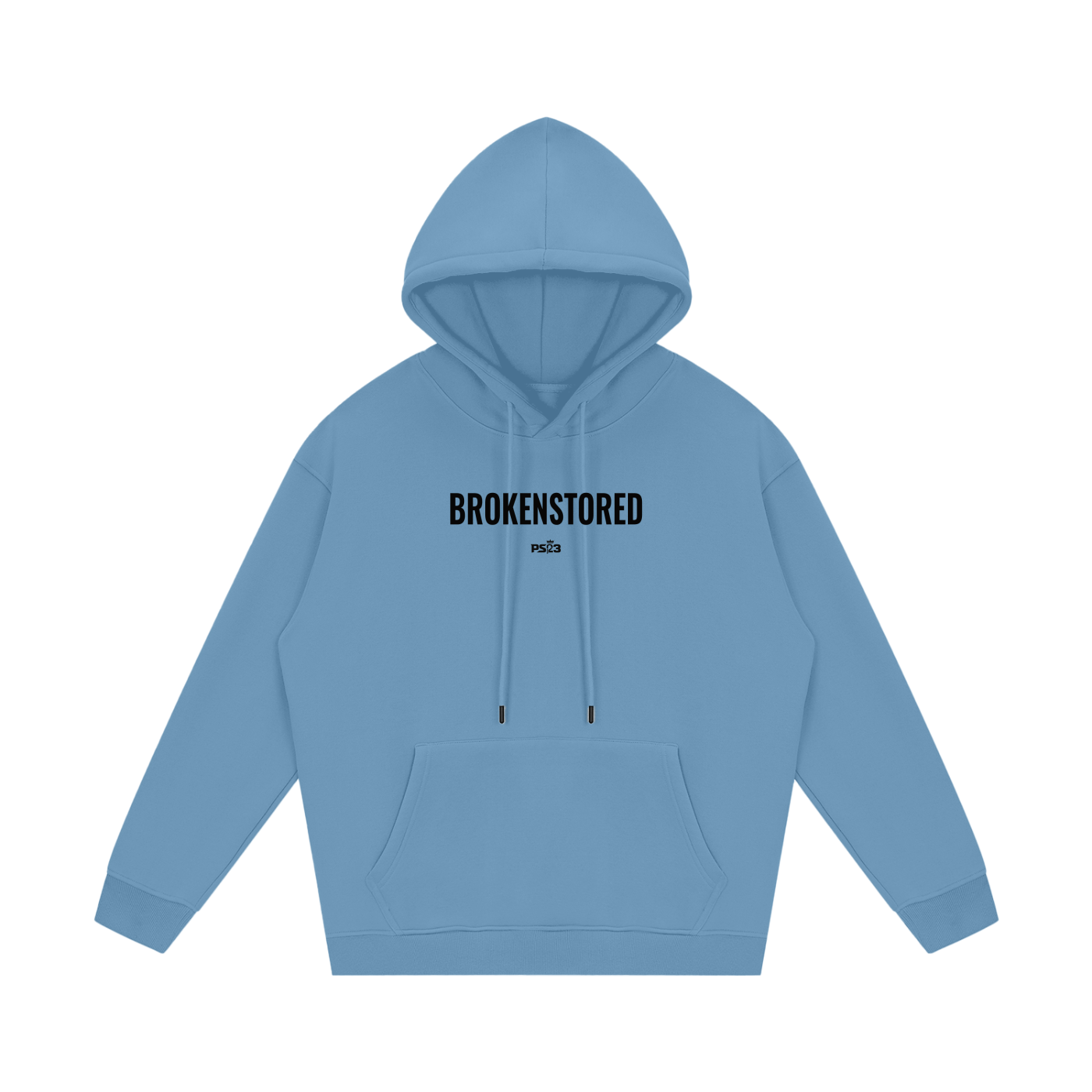 PS23 Brokenstored Streetwear Unisex Fleece Hoodie