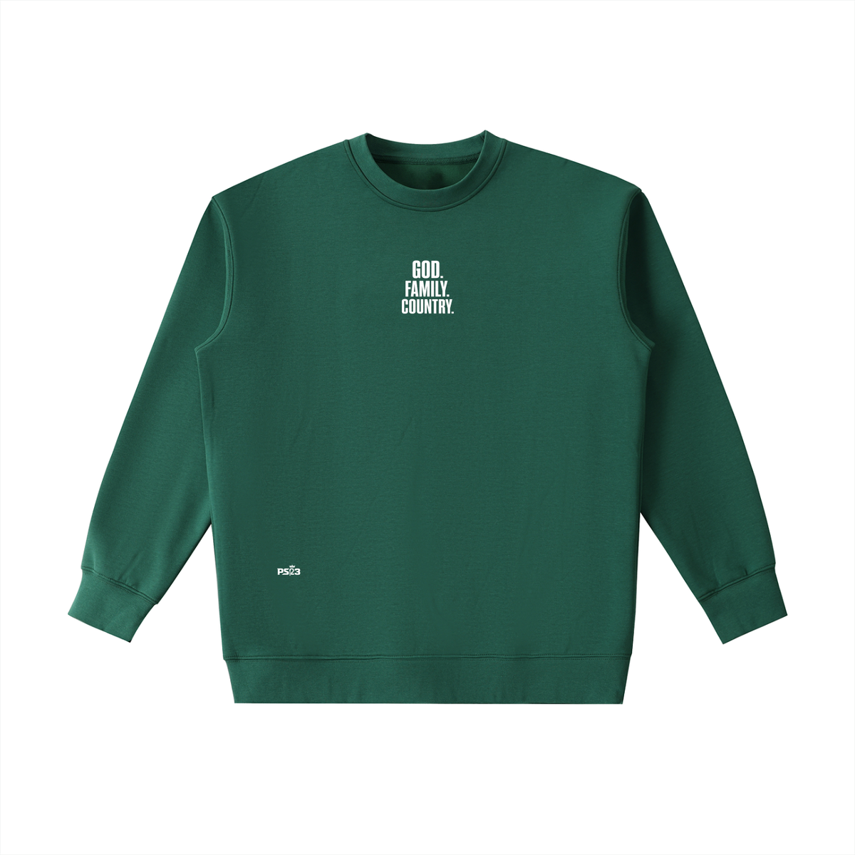 PS23 God Family Country Essential Heavyweight Crewneck Sweatshirt