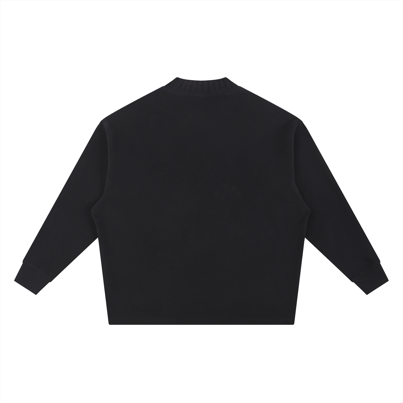 PS23 Hebrew Disciple Beige Ink Knitted Round Neck Oversize Sweatshirt