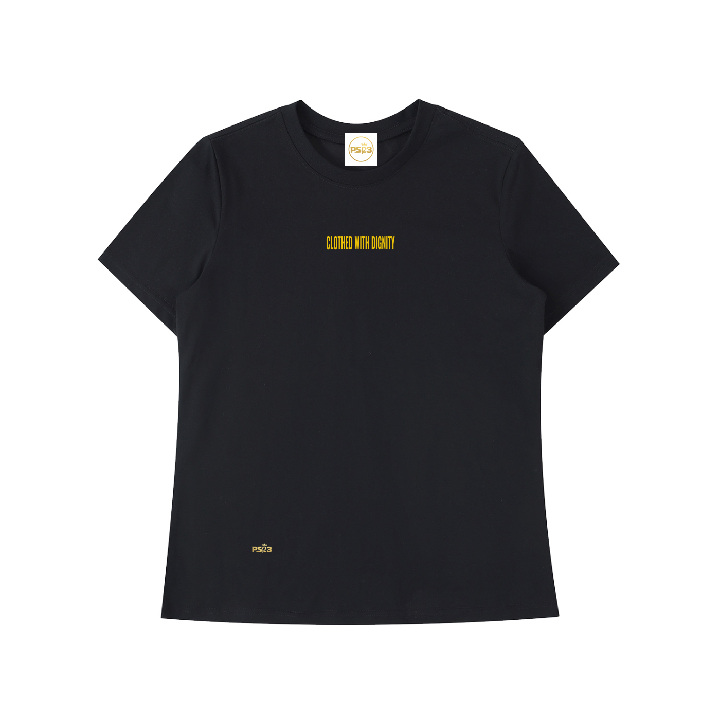 PS23 Women Clothed with dignity Essential Standard Shoulder T-Shirt