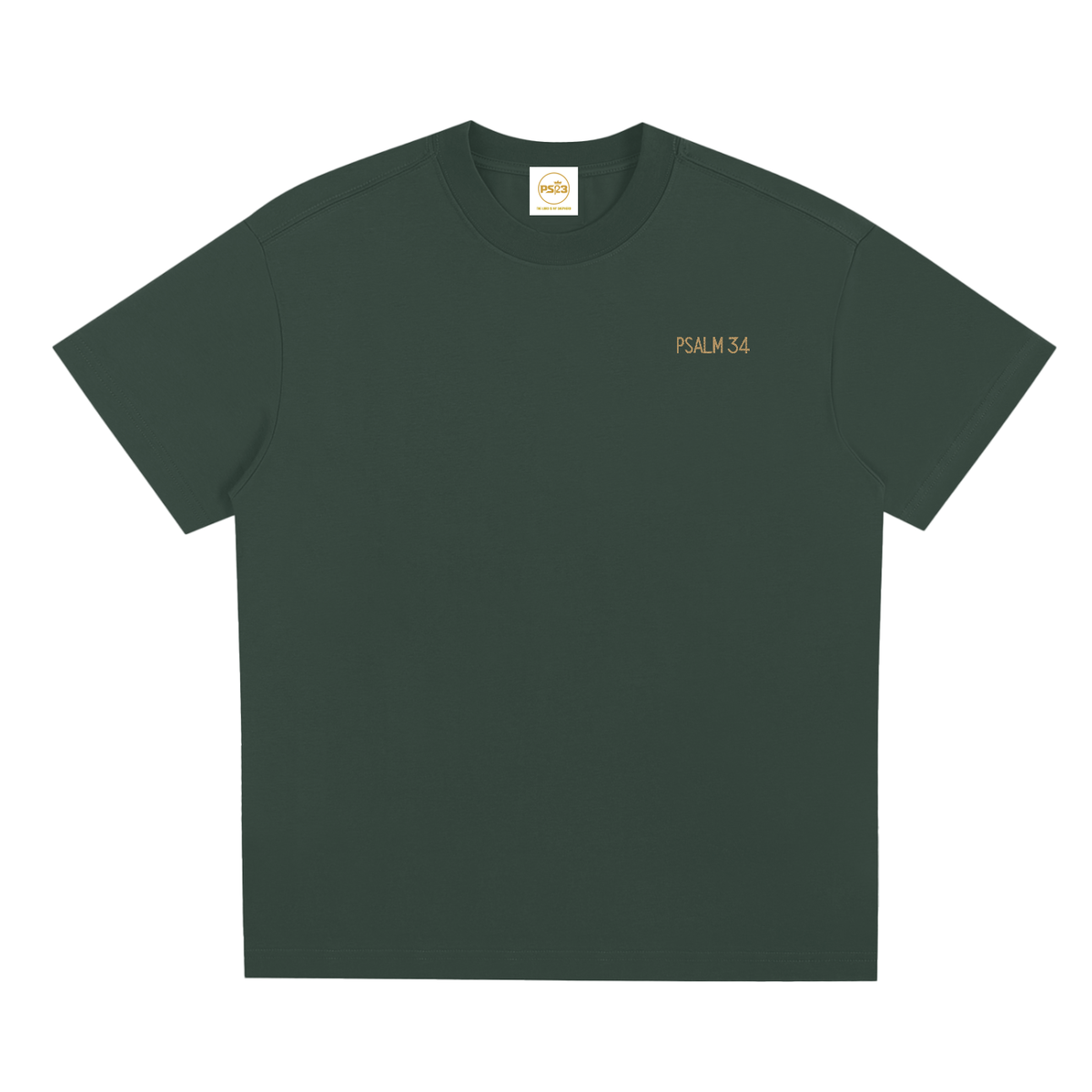 PS23 Embroidery Psalm 34 Sorona Quick-Dry Cooling T-Shirt