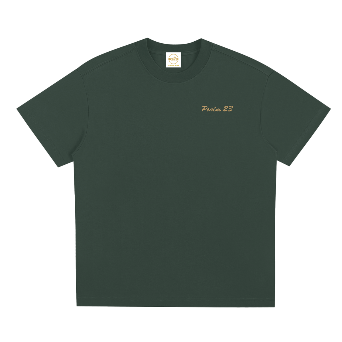 PS23 Embroidery Psalm 23 Sorona Quick-Dry Cooling T-Shirt