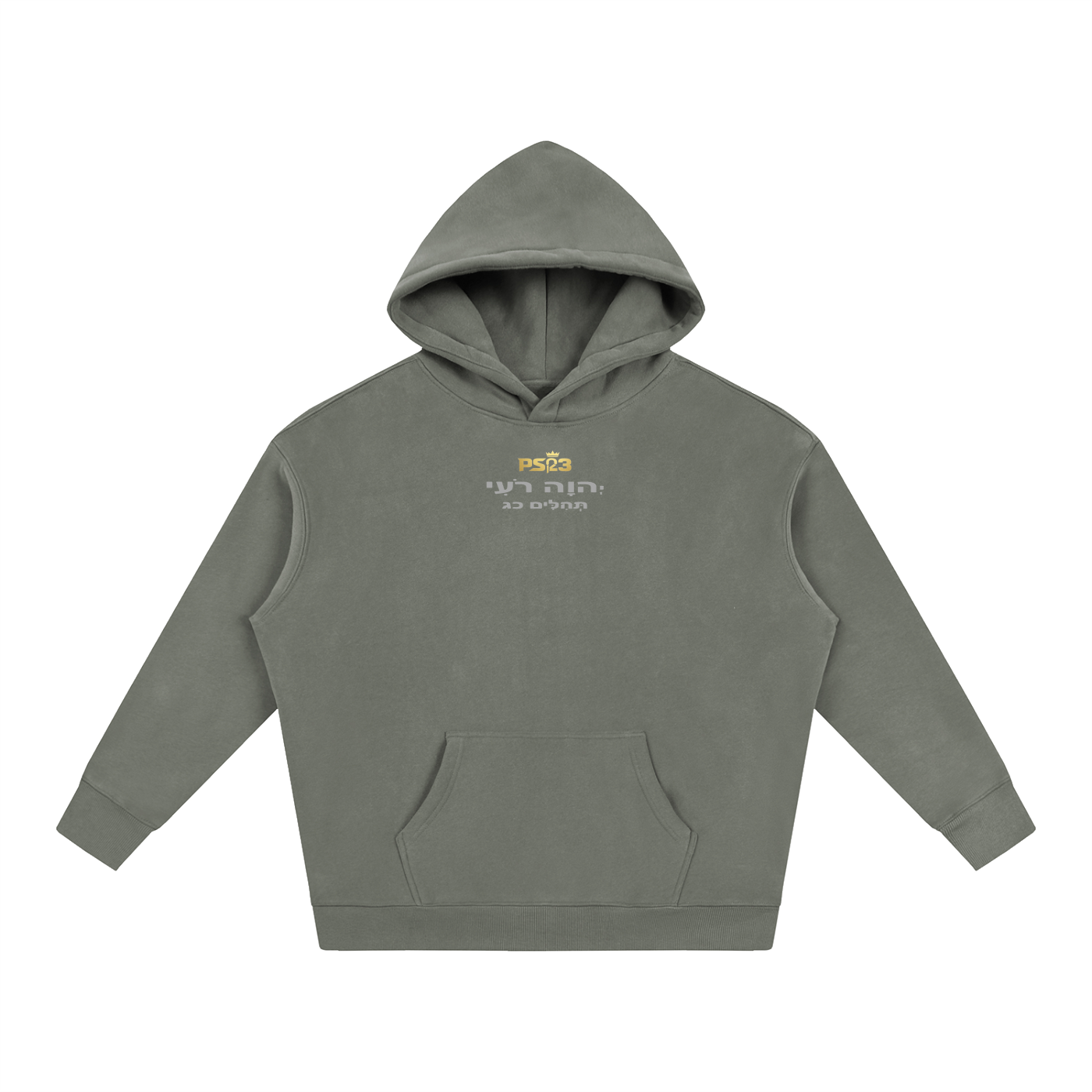 PS23 Tehilim 23 Oversize Fleeced Hoodie