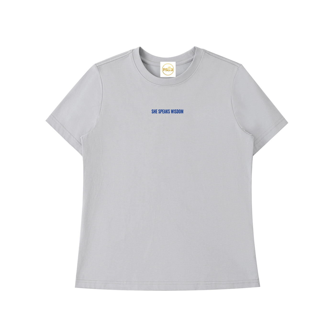 PS23 Women She speaks wisdom Essential Standard Shoulder T-Shirt