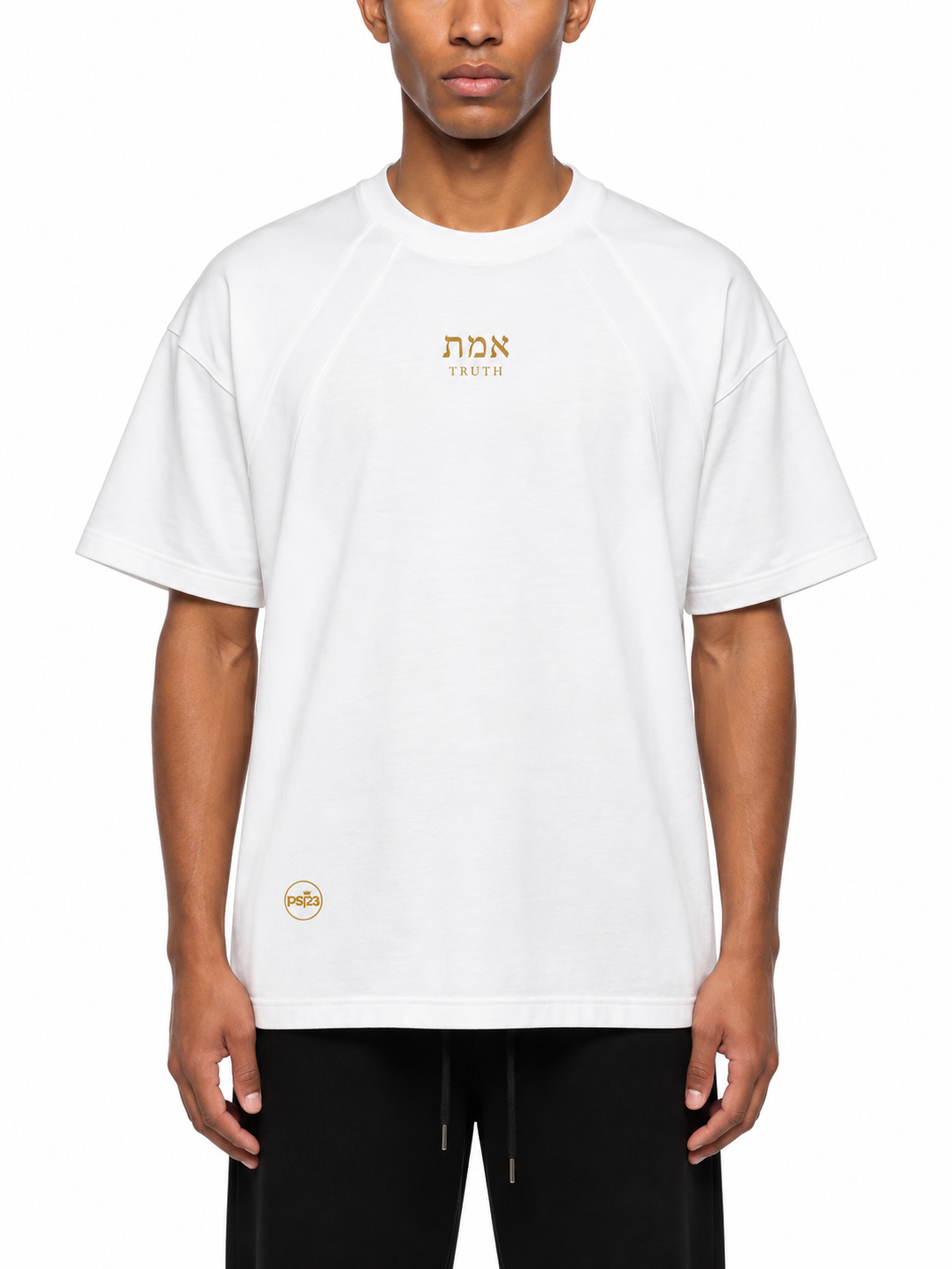 PS23 Hebrew Truth Paneled Performance T-Shirt