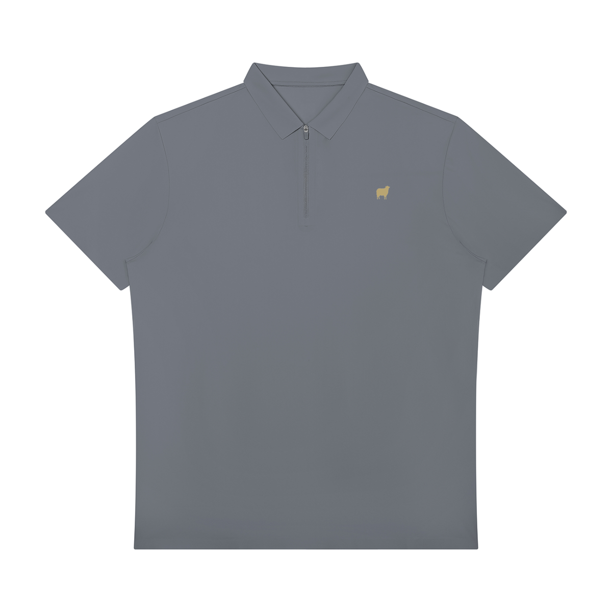 PS23 Sheep Men's Quarter-Zip Performance Polo Shirt