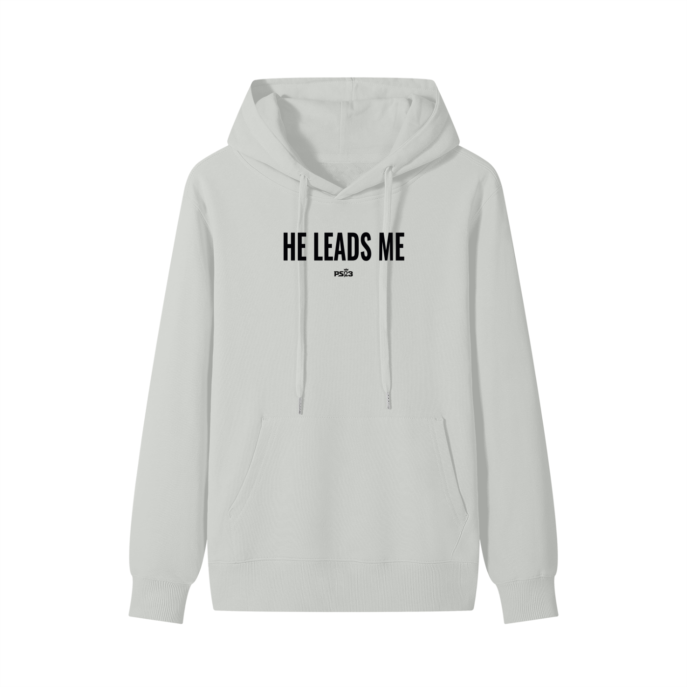 PS23 He leads me Classic Unisex Cotton Hoodie