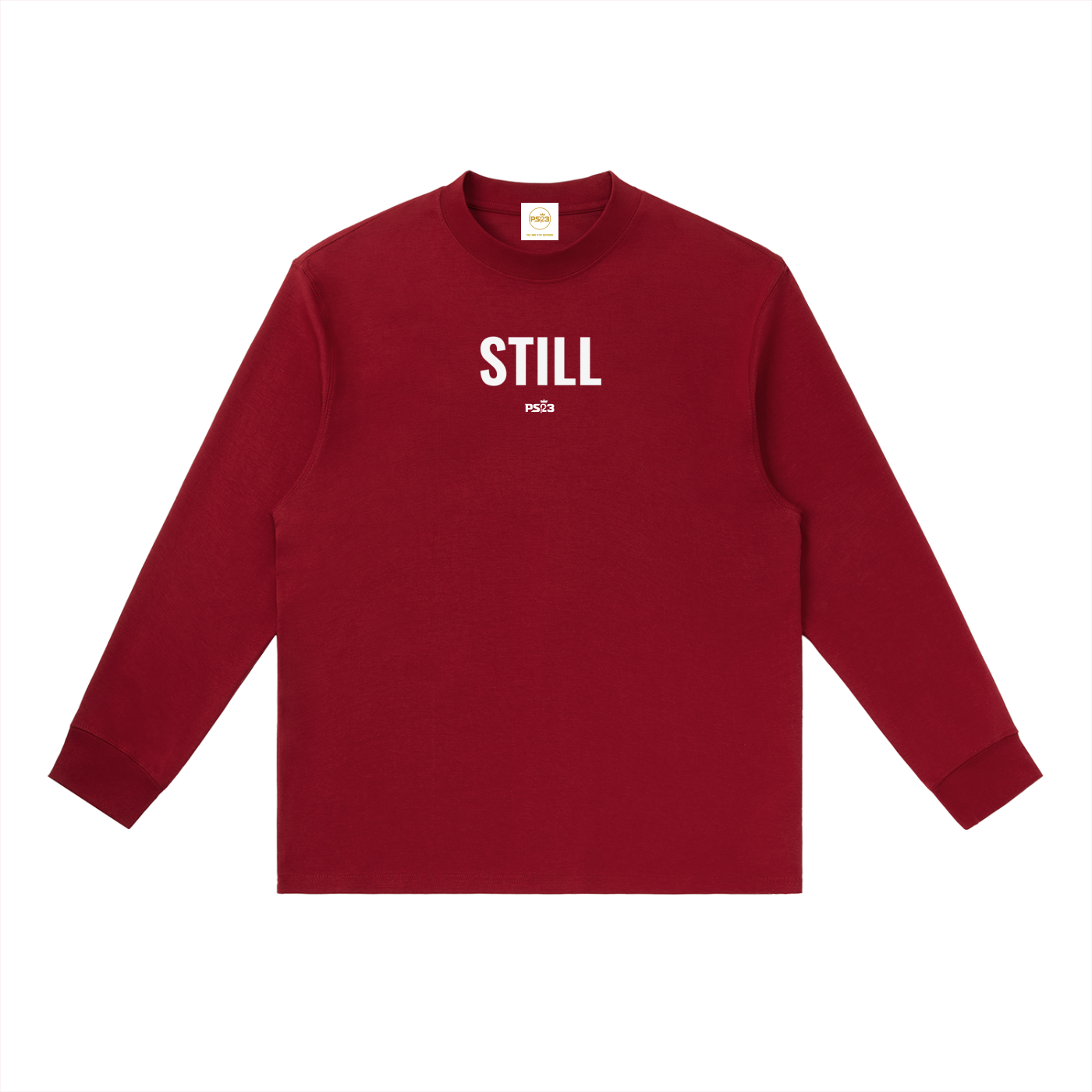 PS23 STILL Essential Crewneck Long-Sleeve T-Shirt